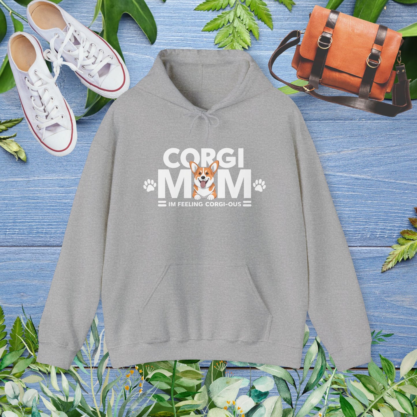 Corgi Mom Unisex Hoodie - furevermama