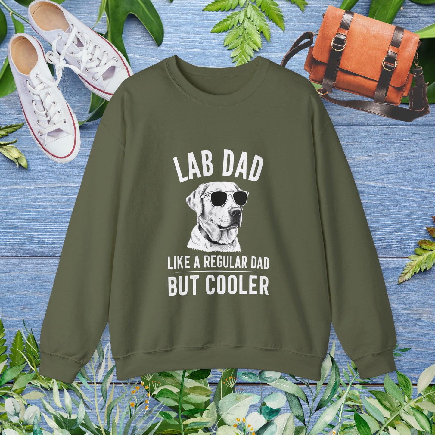 Labrador Retriever Unisex Crewneck Sweatshirt for Dog Lover - furevermama