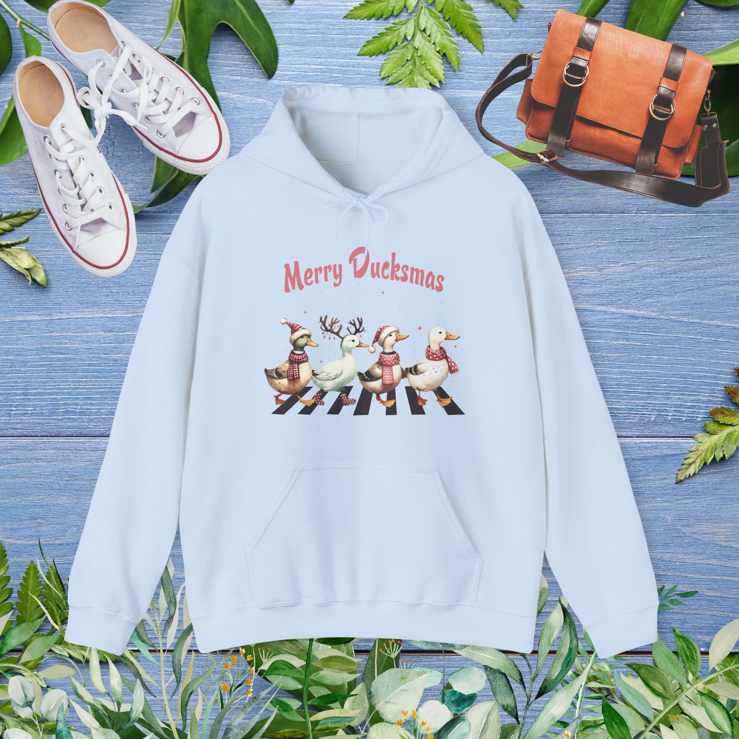 Merry Ducksmas Hoodie Sweatshirt - furevermama