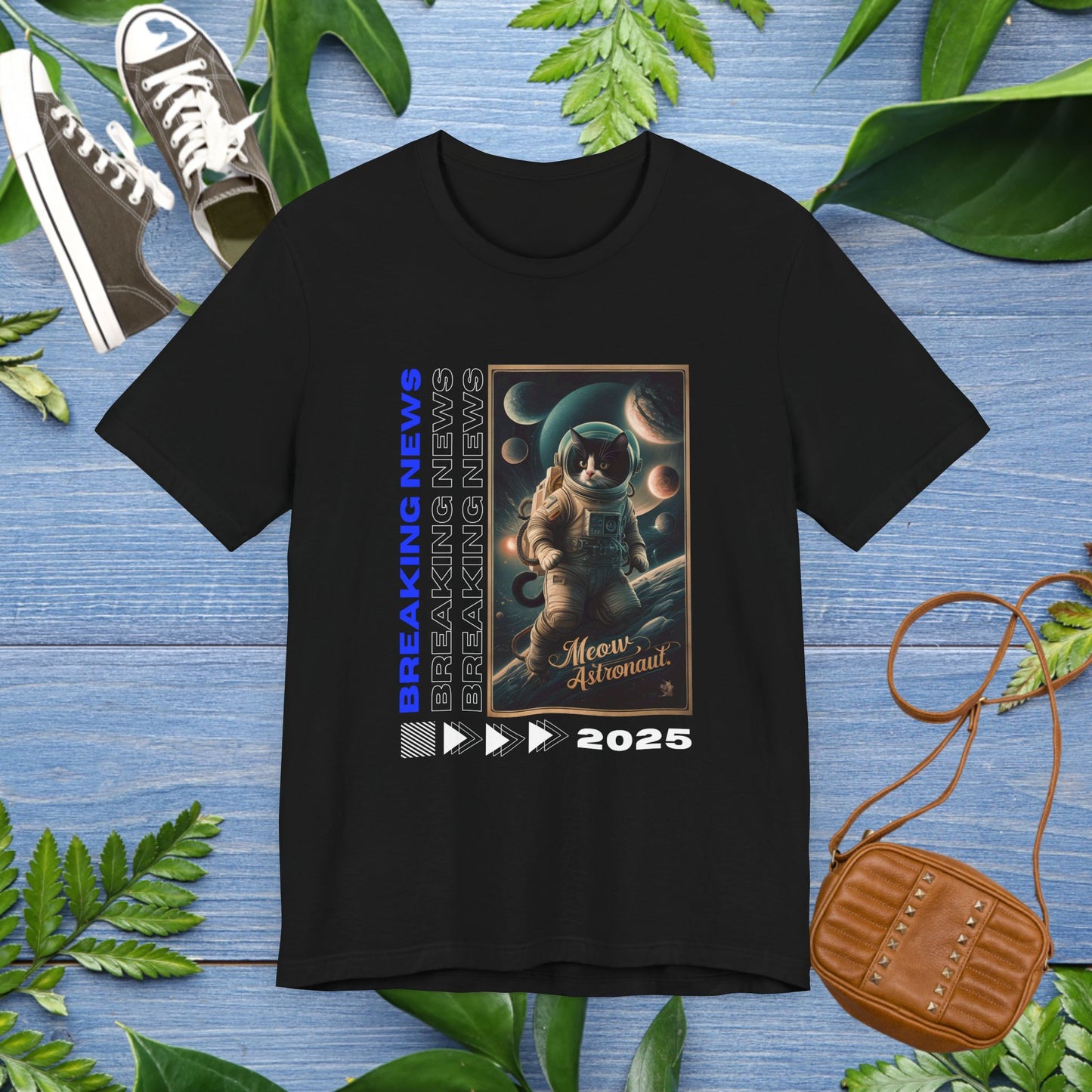 Astronaut Breaking News Unisex T-Shirt - furevermama