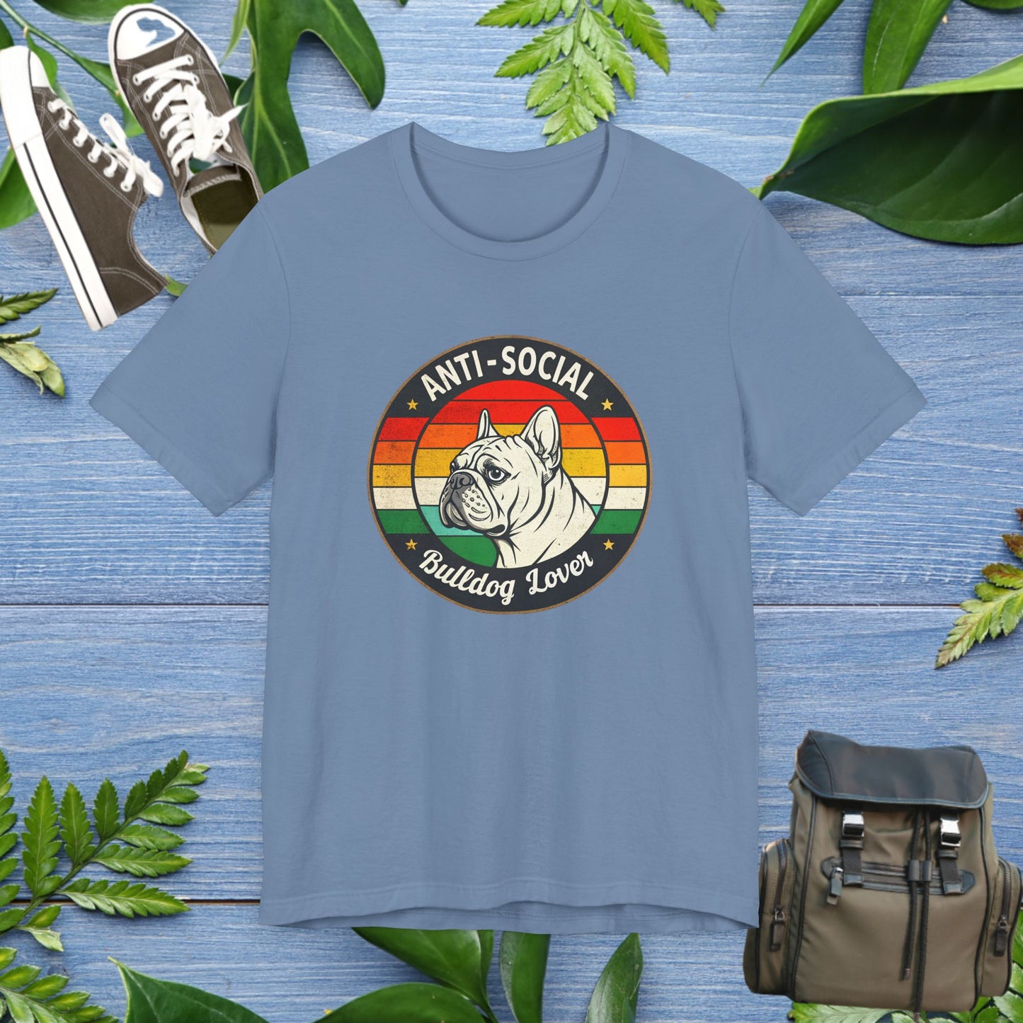 Anti-Social Bulldog Lover T-Shirt - furevermama
