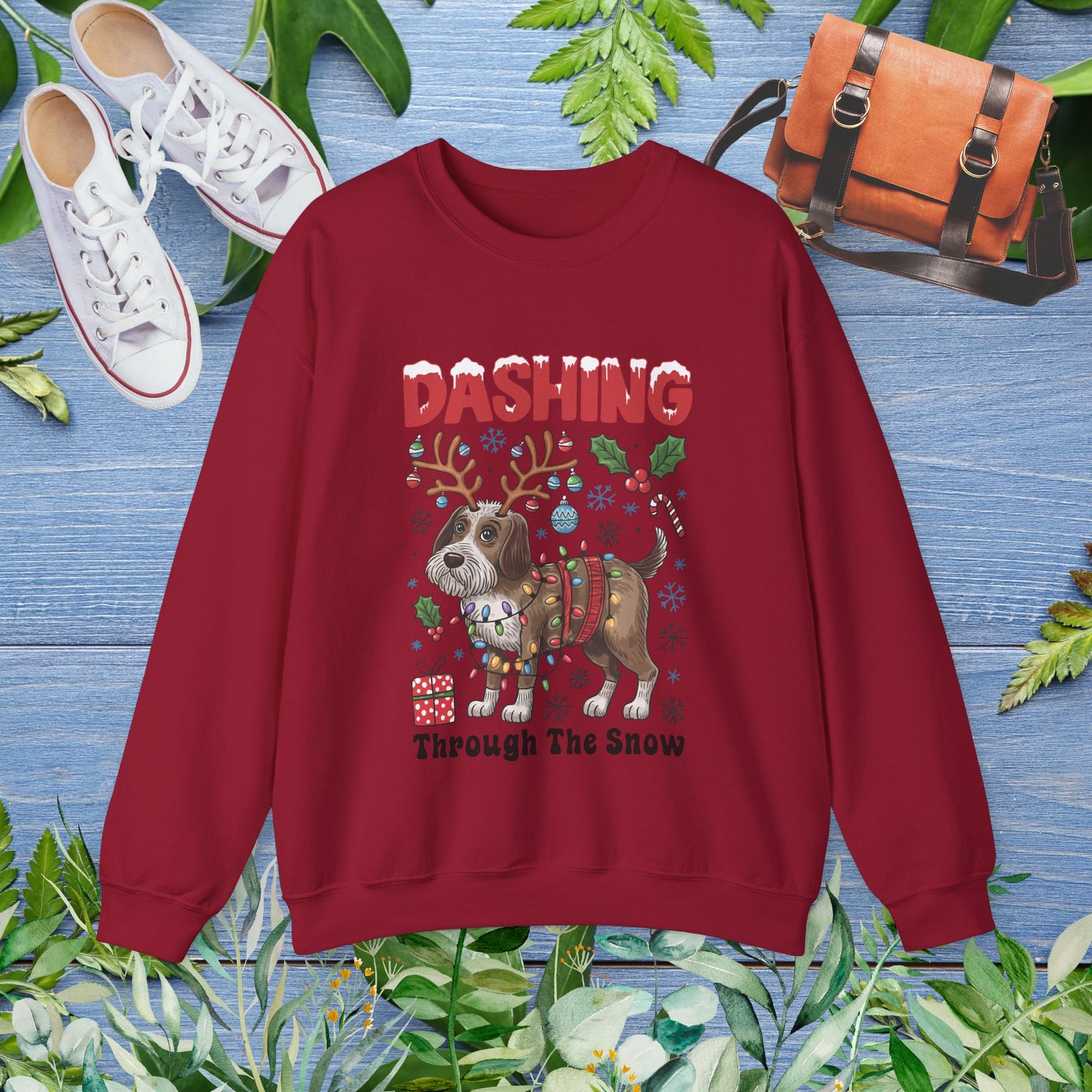 Dashing Through the Snow Unisex Sweatshirt - furevermama