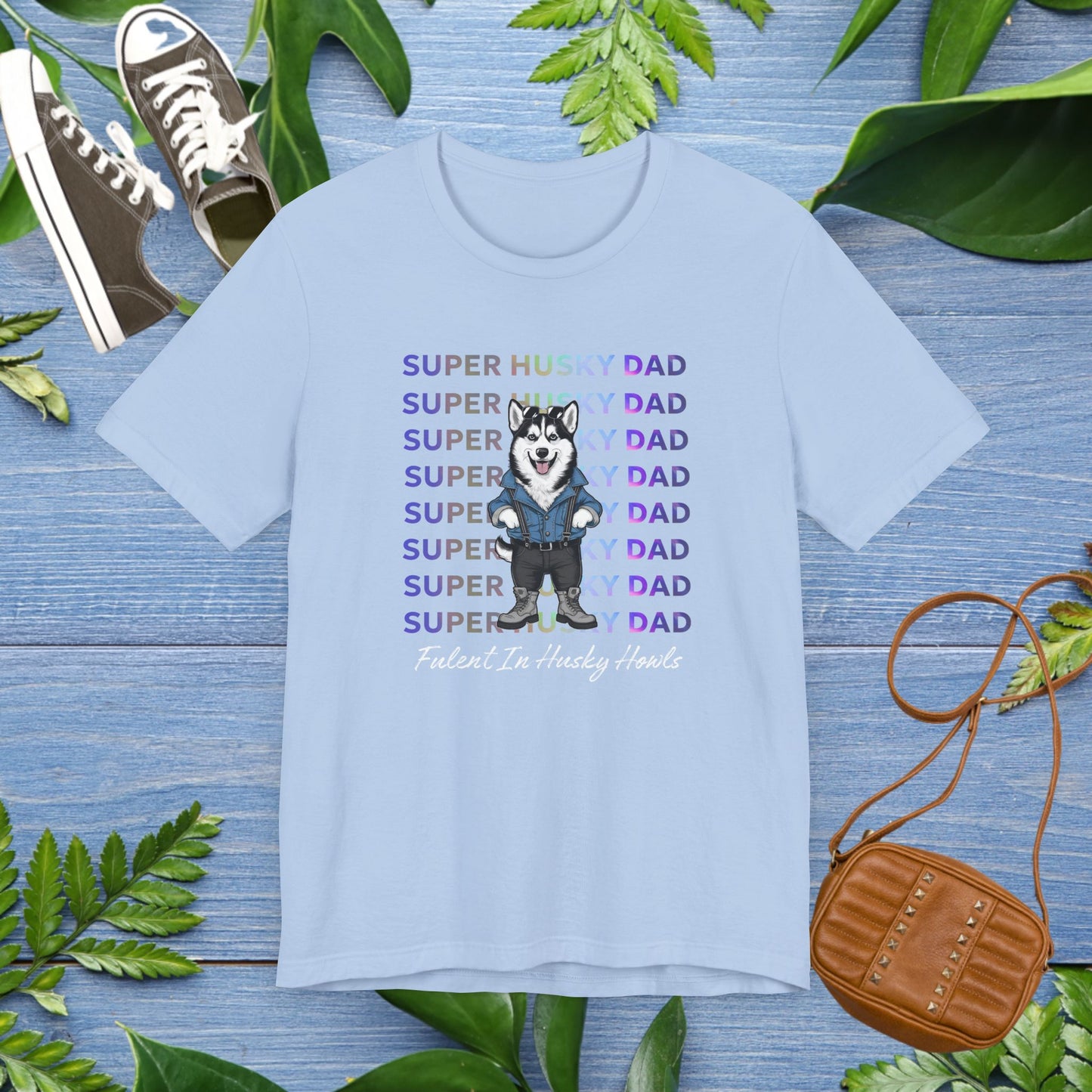 Super Husky Dad T-Shirt - furevermama