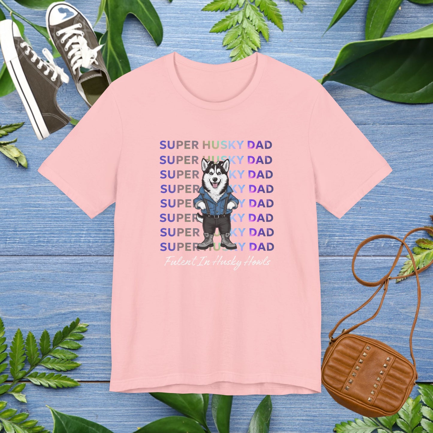 Super Husky Dad T-Shirt - furevermama
