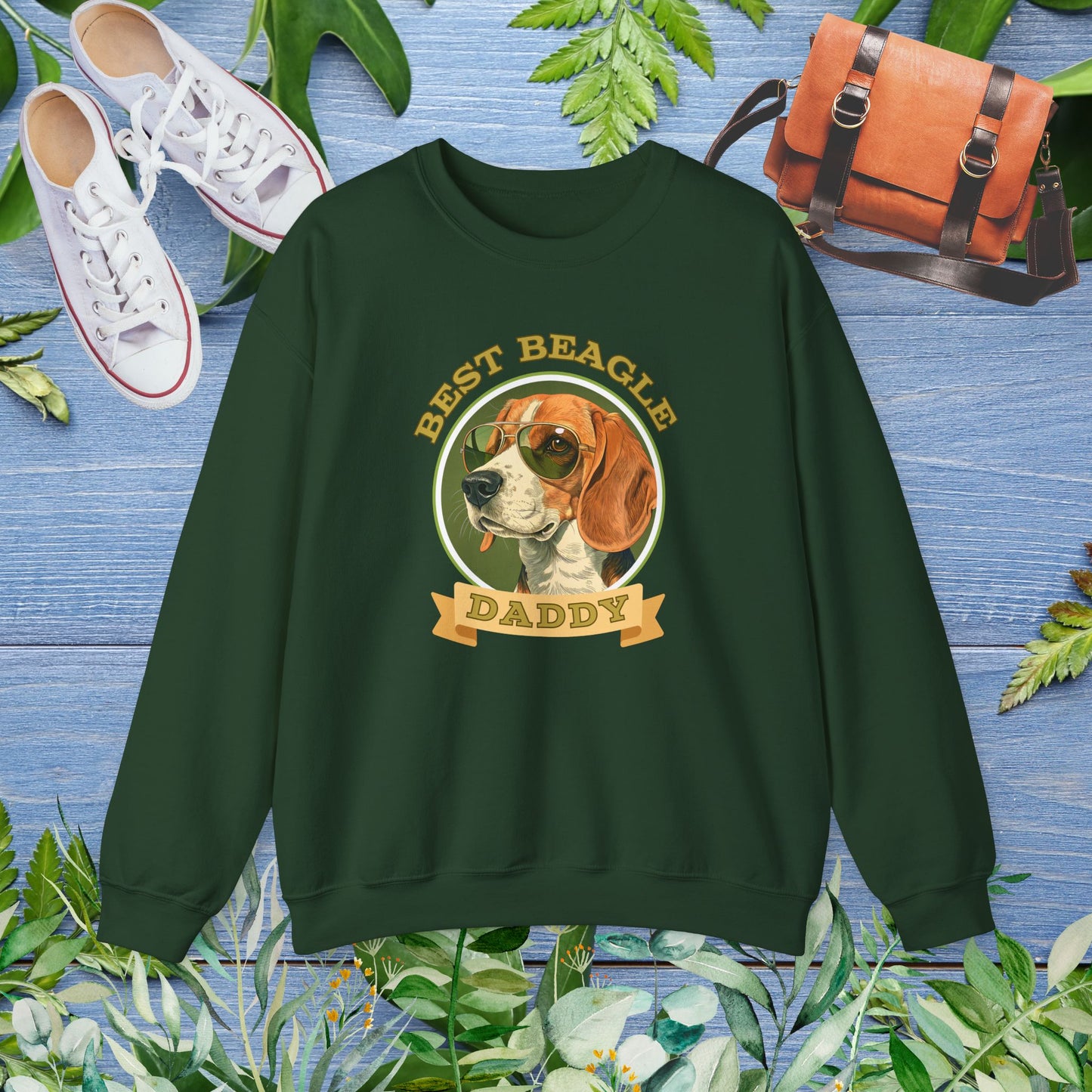 Best Beagle Daddy Sweatshirt - furevermama