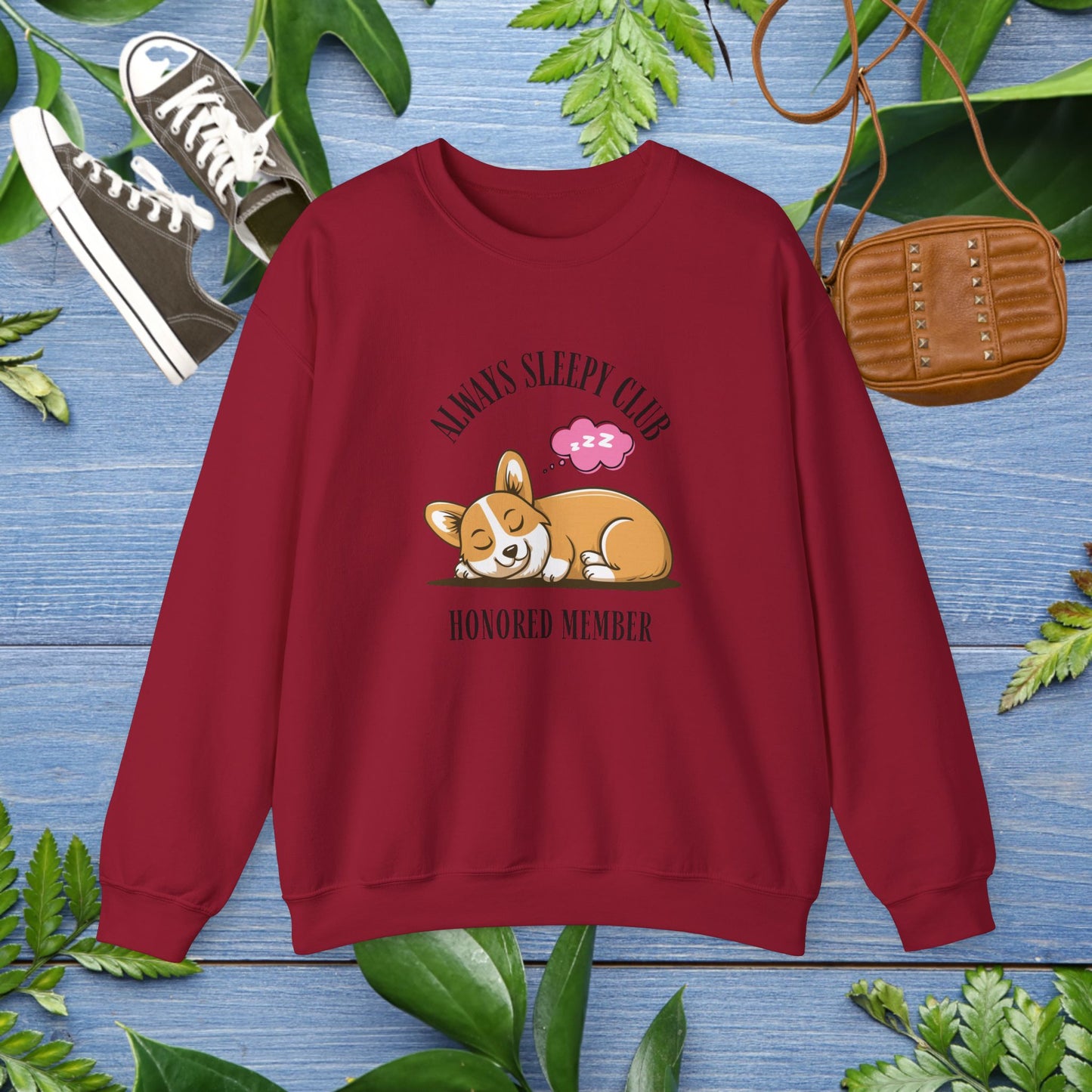 Always Sleepy Club Honored Member Unisex Sweatshirt - furevermama