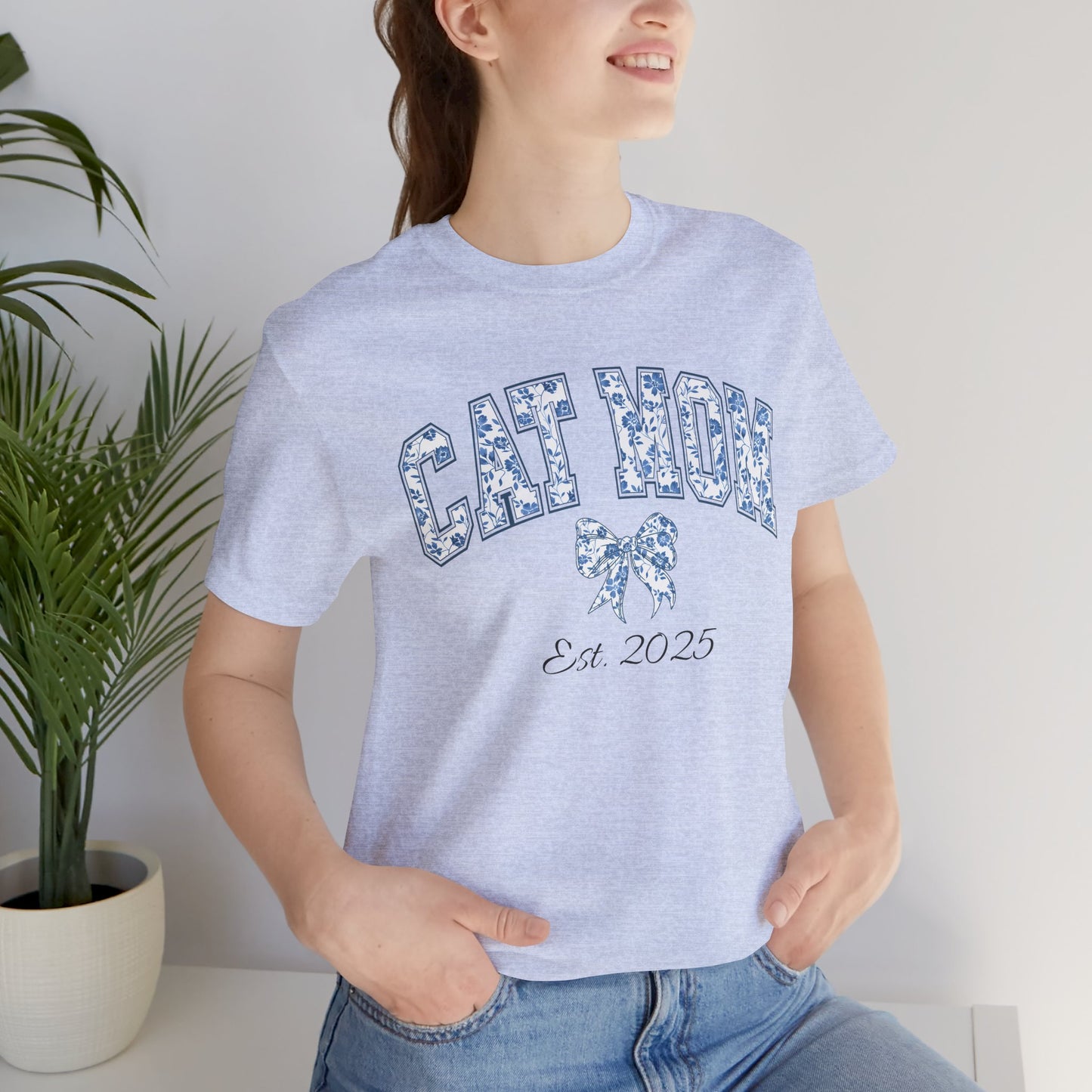 Cat Mom Personalized T-Shirt