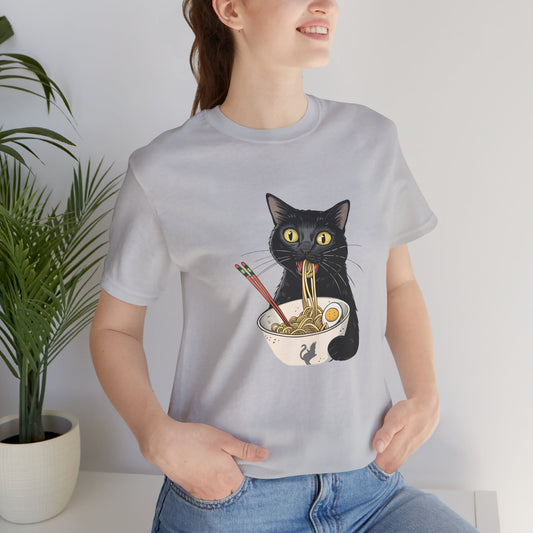 Cat Eating My Ramen T-Shirt - furevermama