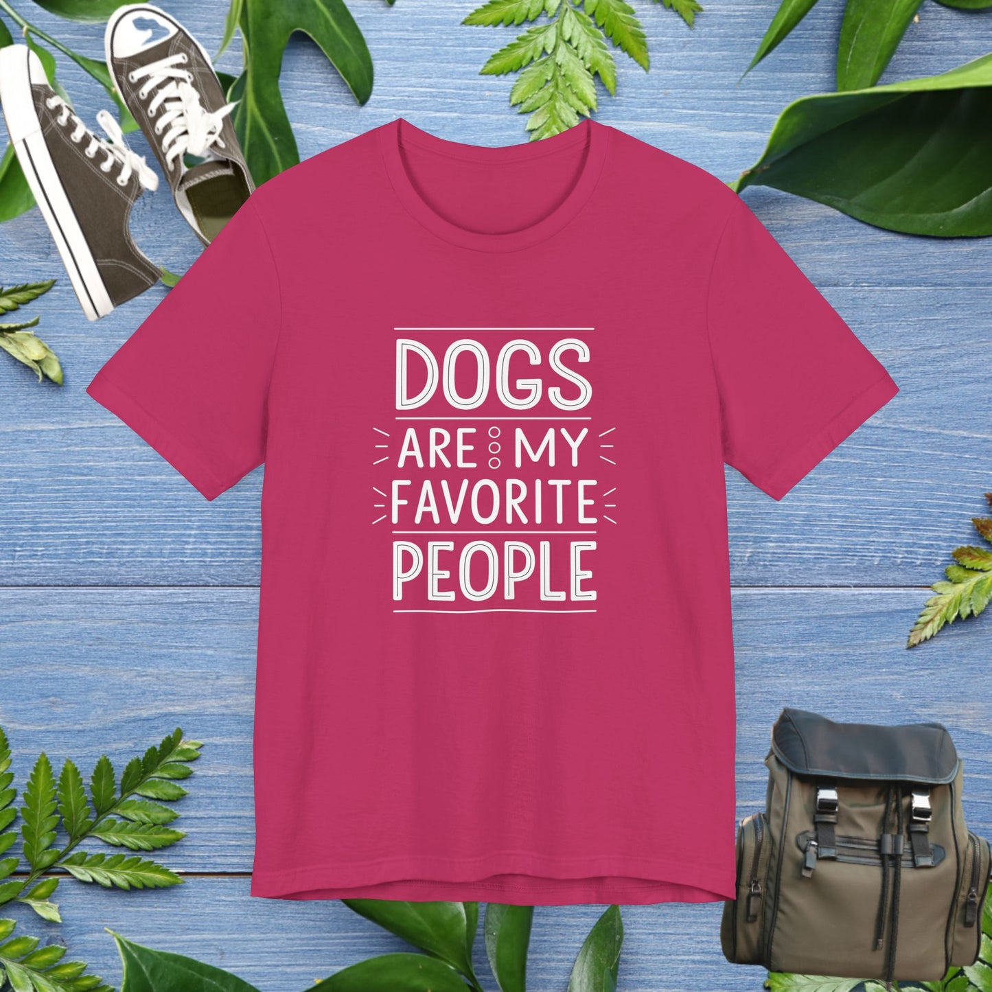 Dogs Are My Favorite People T-Shirt - furevermama