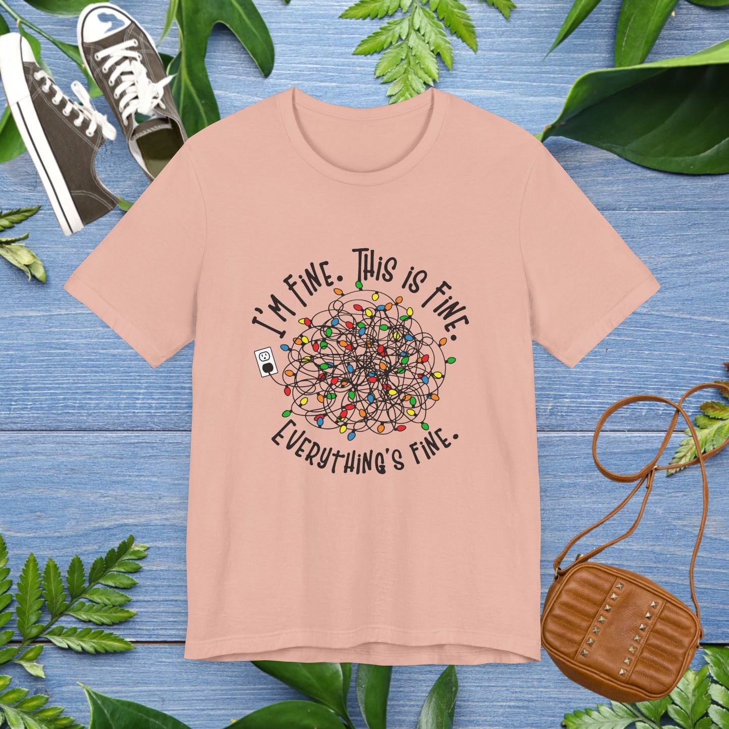 I Am Fine Unisex Short Sleeve T-Shirt - furevermama
