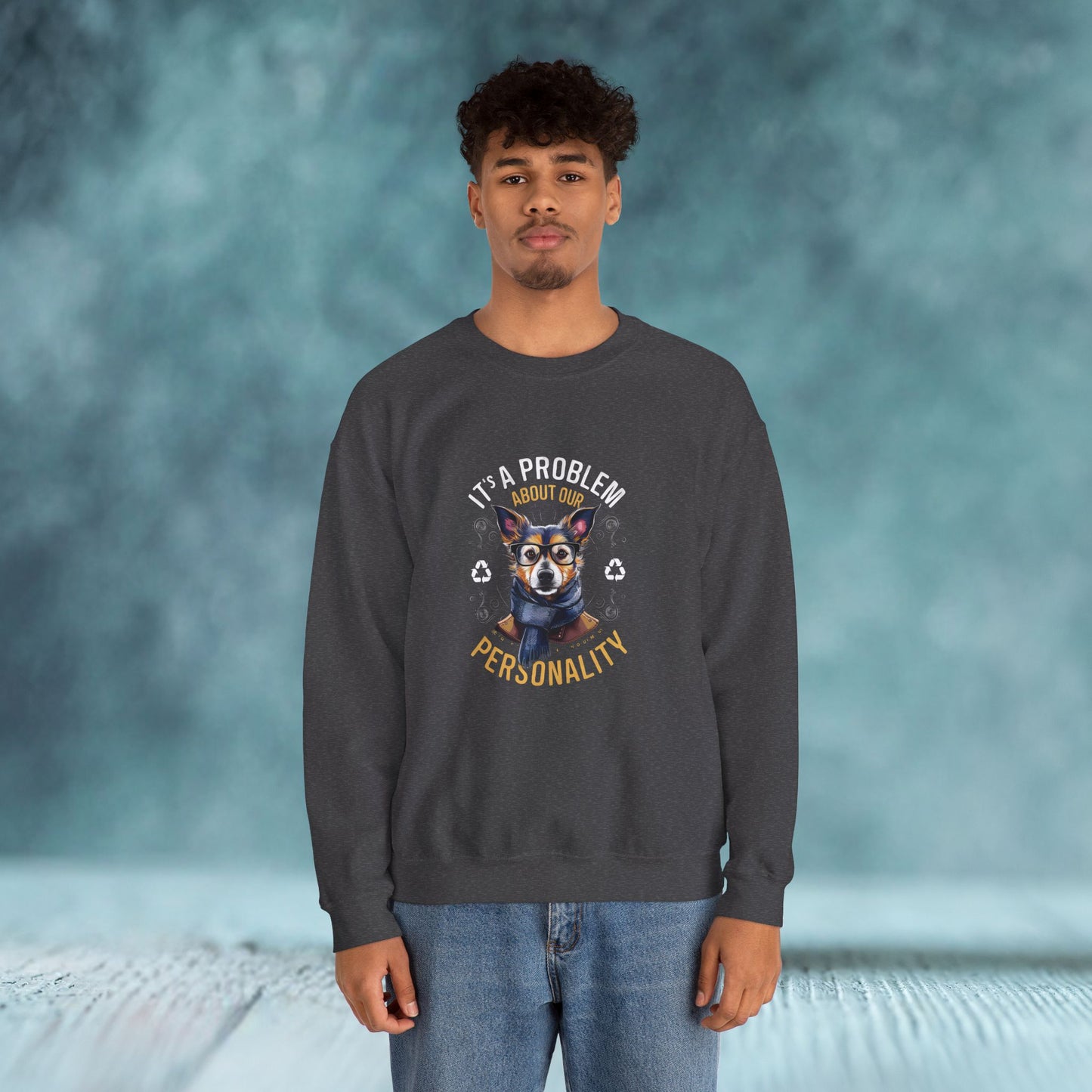 Problem About Your Personality Crewneck Sweatshirt - furevermama