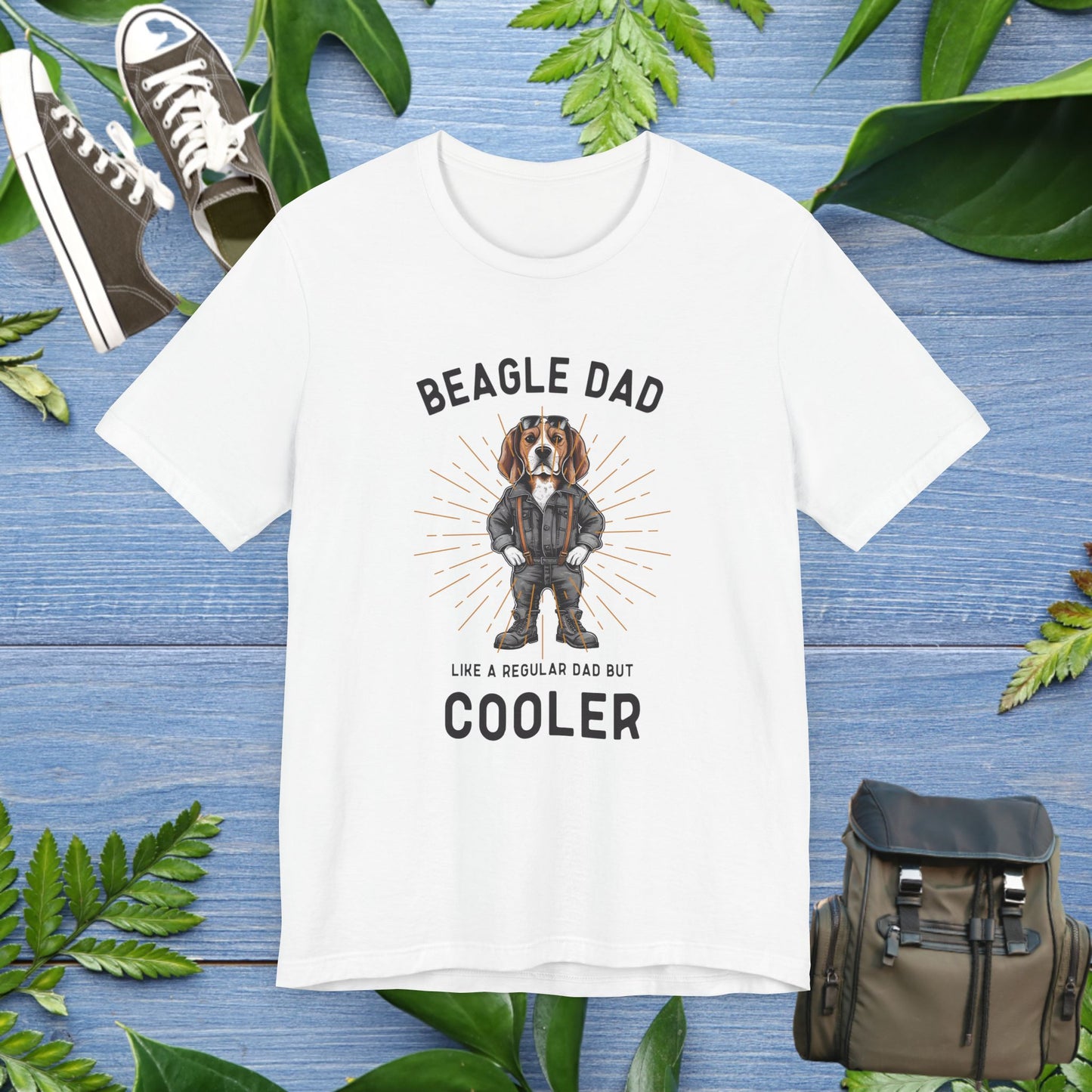 Cooler Beagle Dad T-Shirt - furevermama
