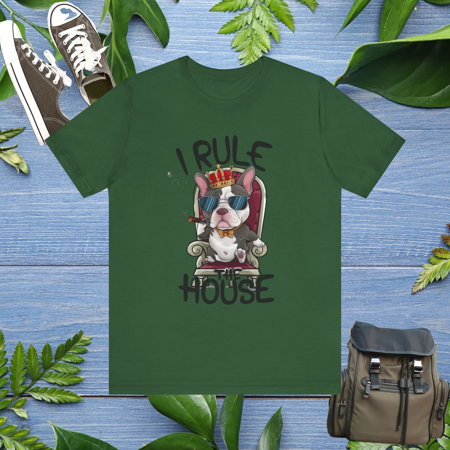Frenchie Ruler Unisex T-Shirt - furevermama