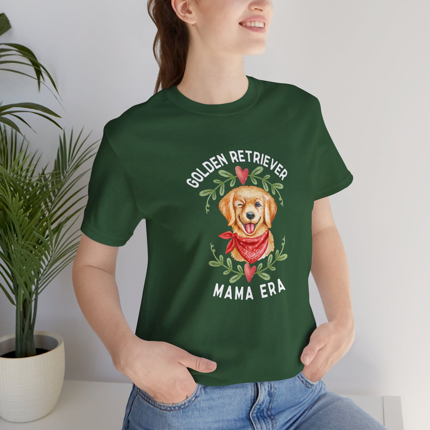 Golden Retriever MaMa Era T-Shirt - furevermama