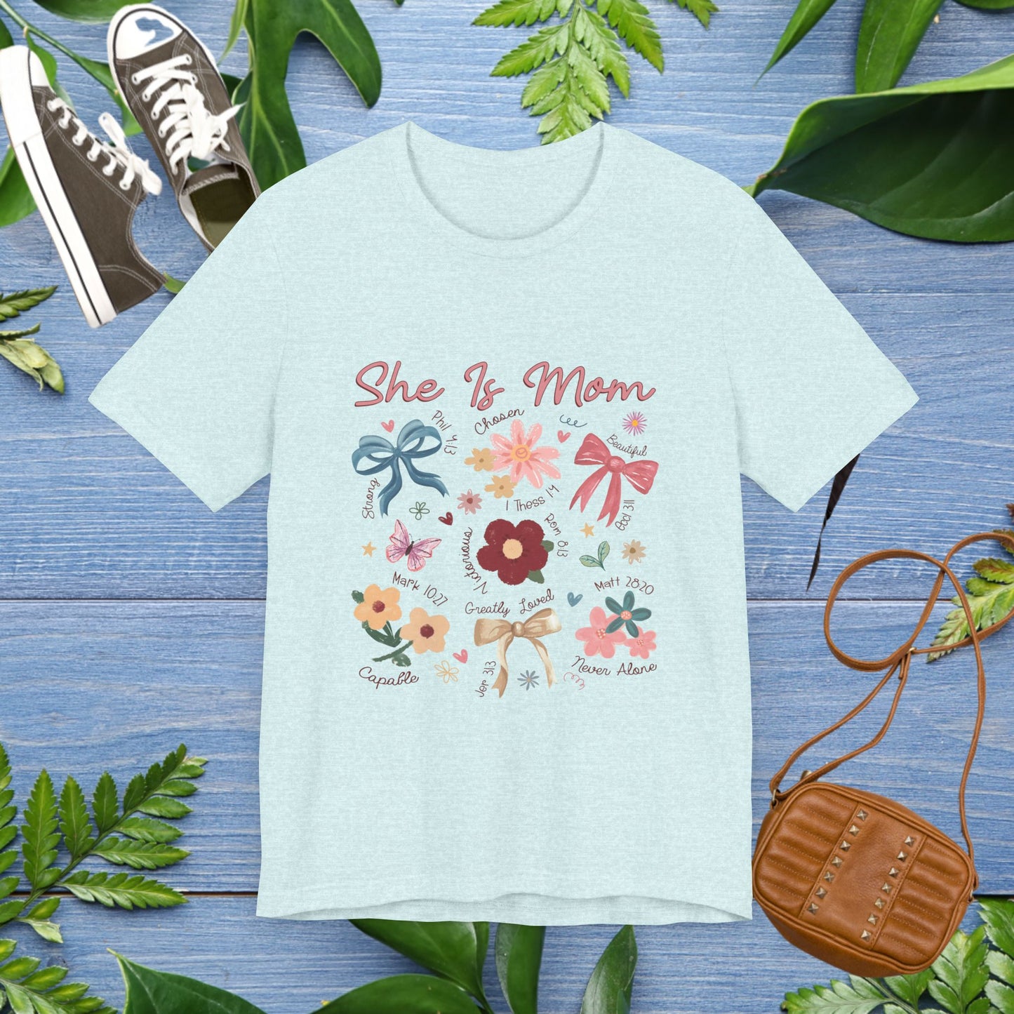 Mom T-Shirt - She is Mom Design