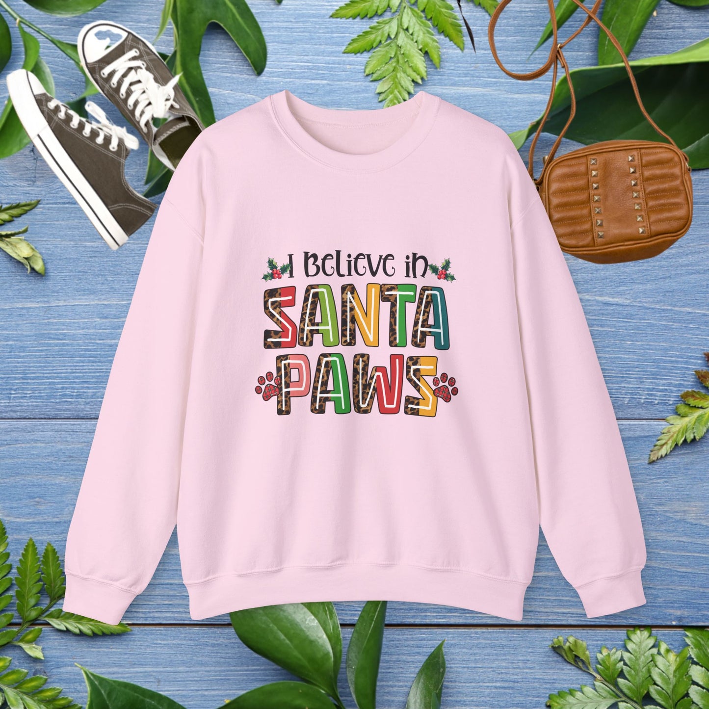 I Believe In Santa Paws Unisex Sweatshirt - furevermama