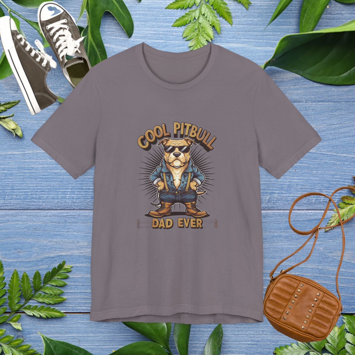 Pitbull Dad T-Shirt - furevermama