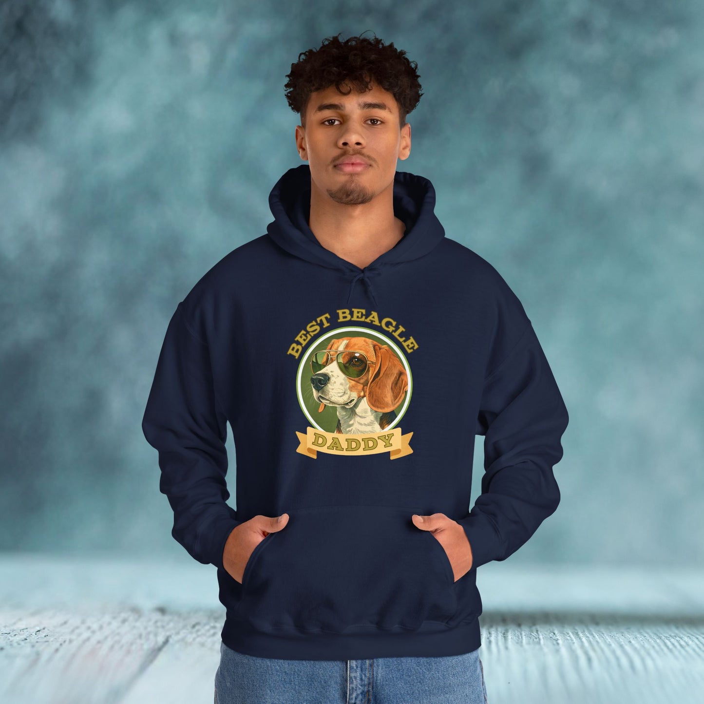 Best Beagle Daddy Hoodie - furevermama