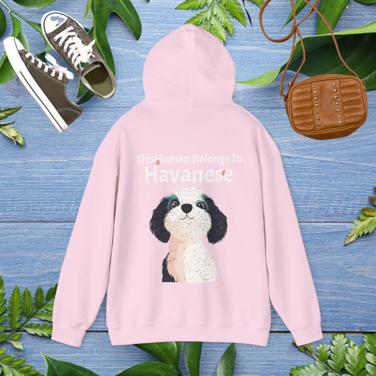 This Human Belongs To Havanese Unisex Hoodie - furevermama