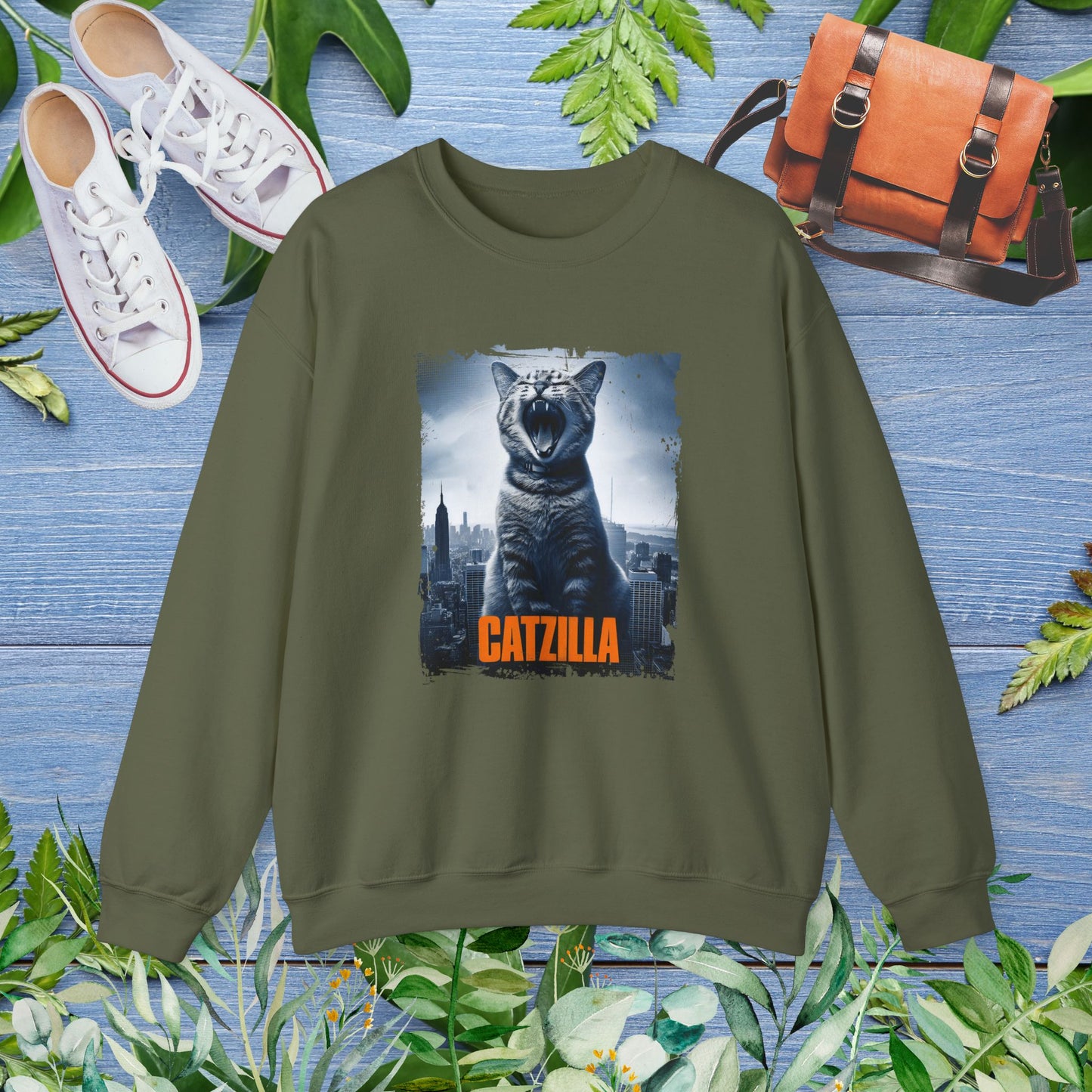 Catzilla Sweatshirt - furevermama