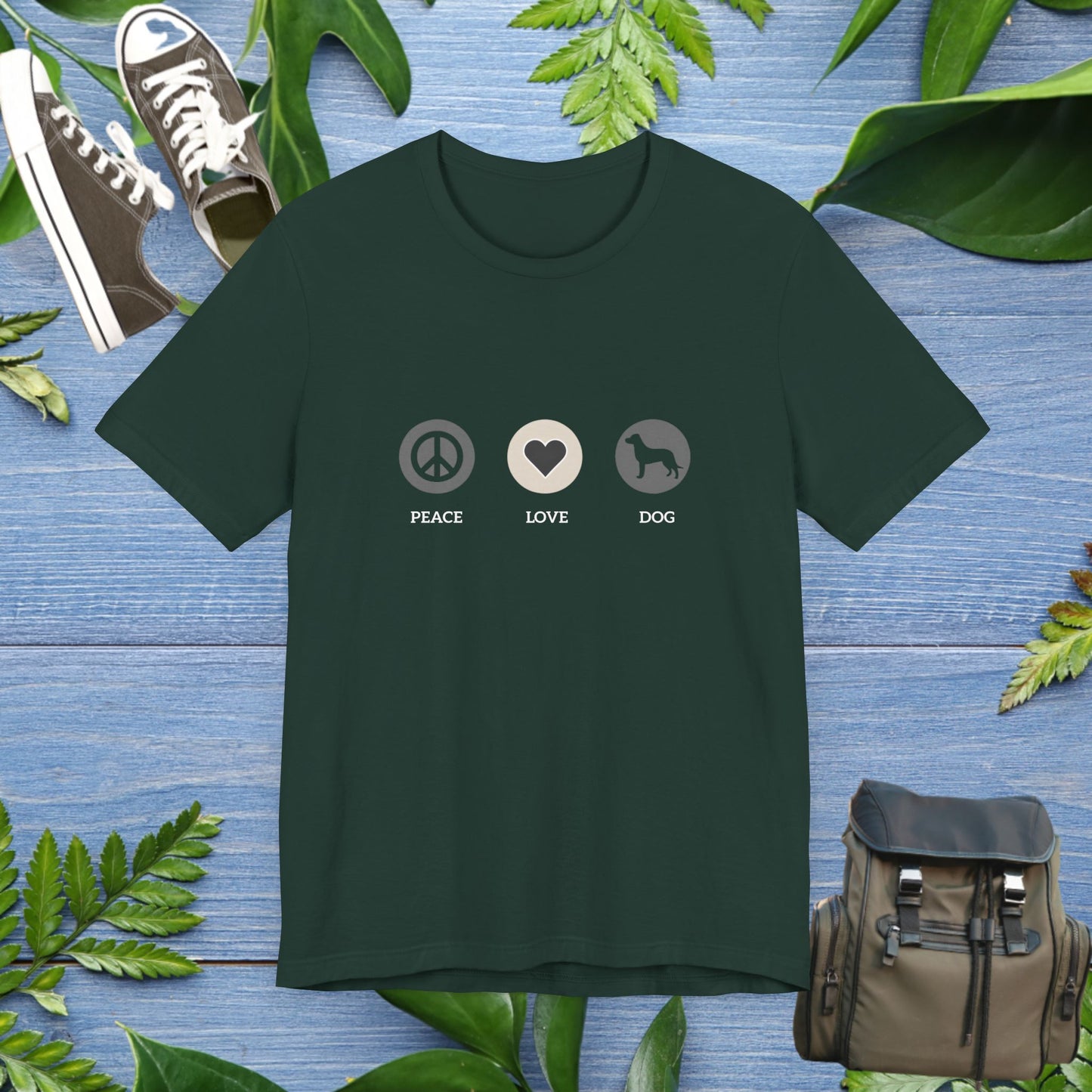 Peace Love Dogs T-Shirt - furevermama