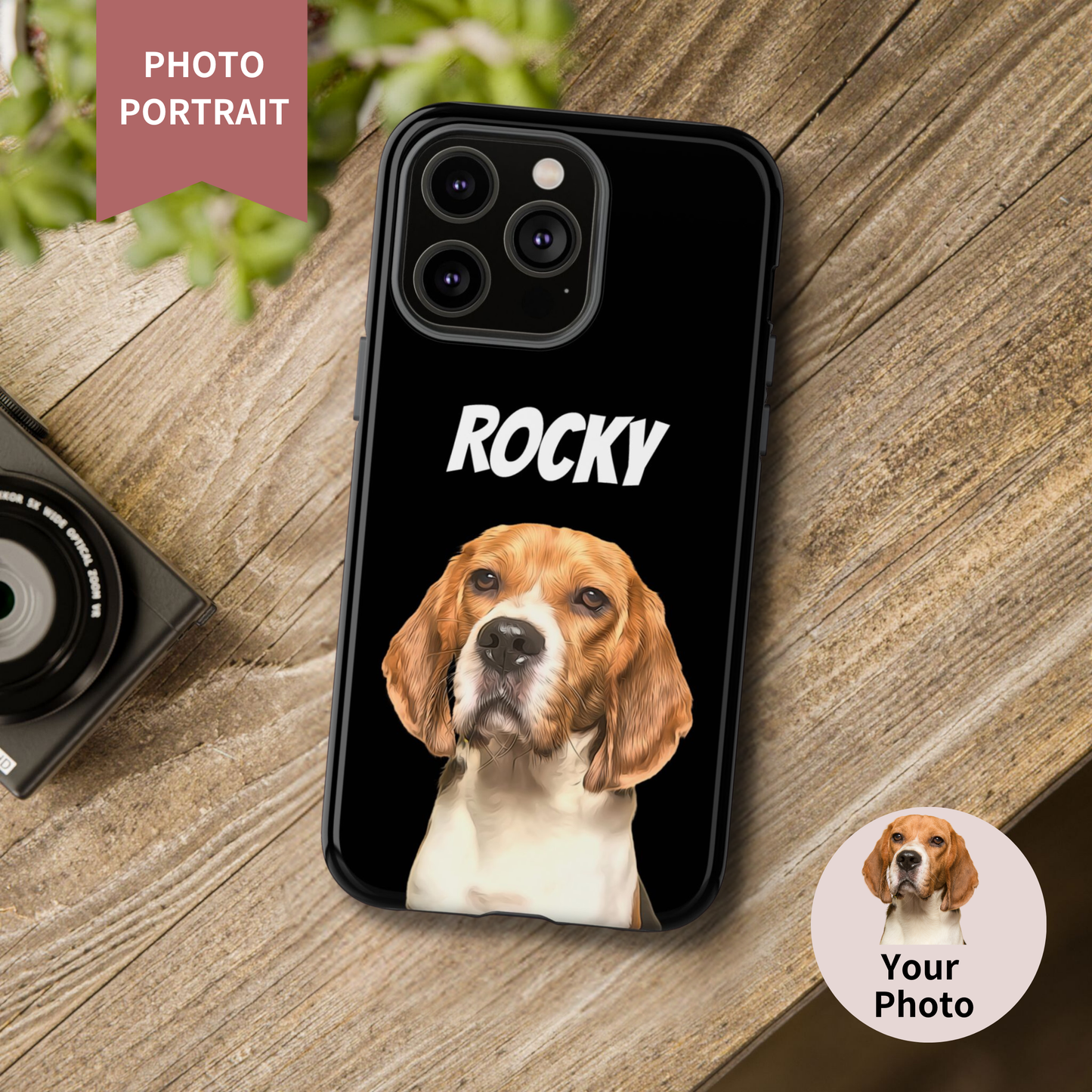 Custom Pet Portrait Phone Case - furevermama