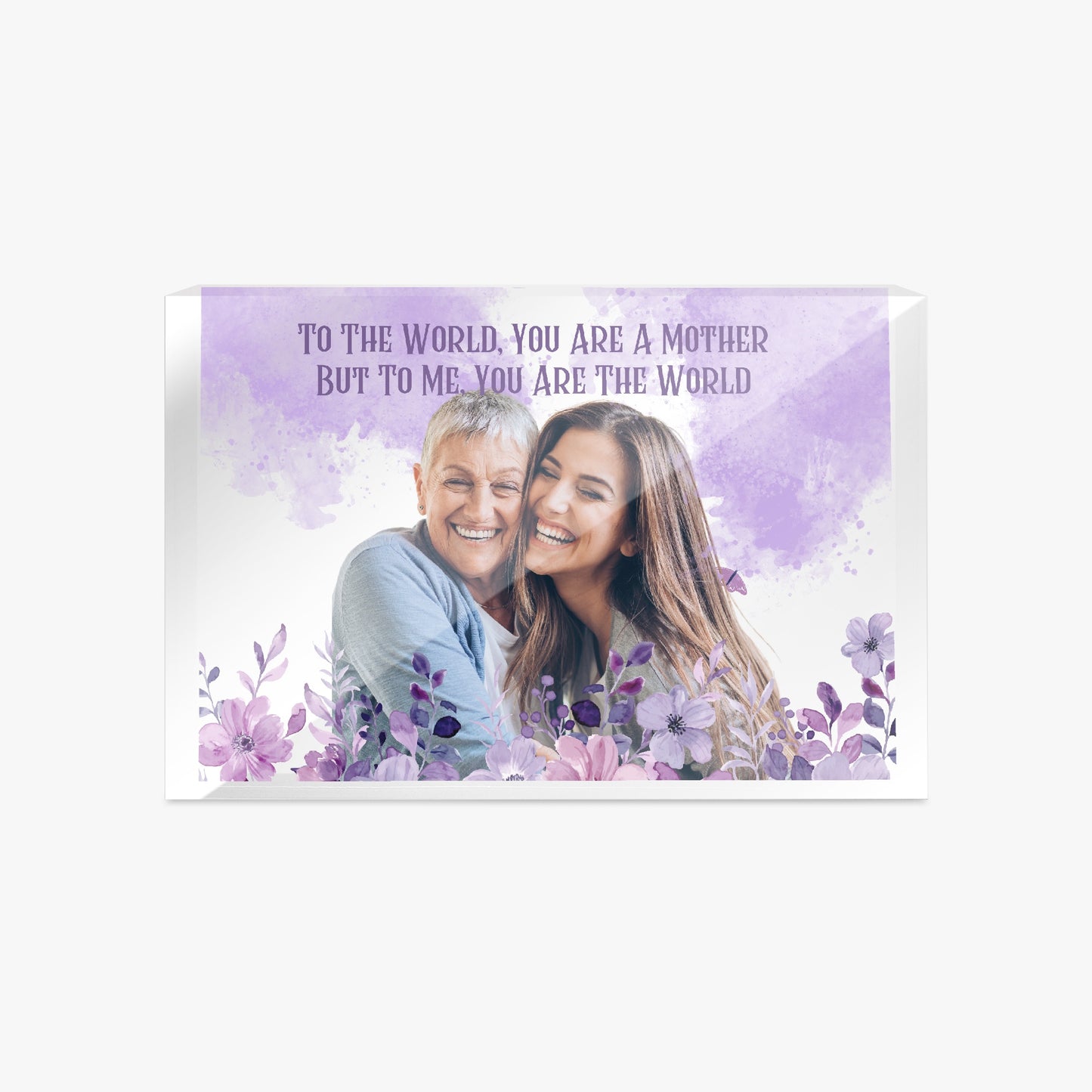 Custom Acrylic Photo Block - furevermama