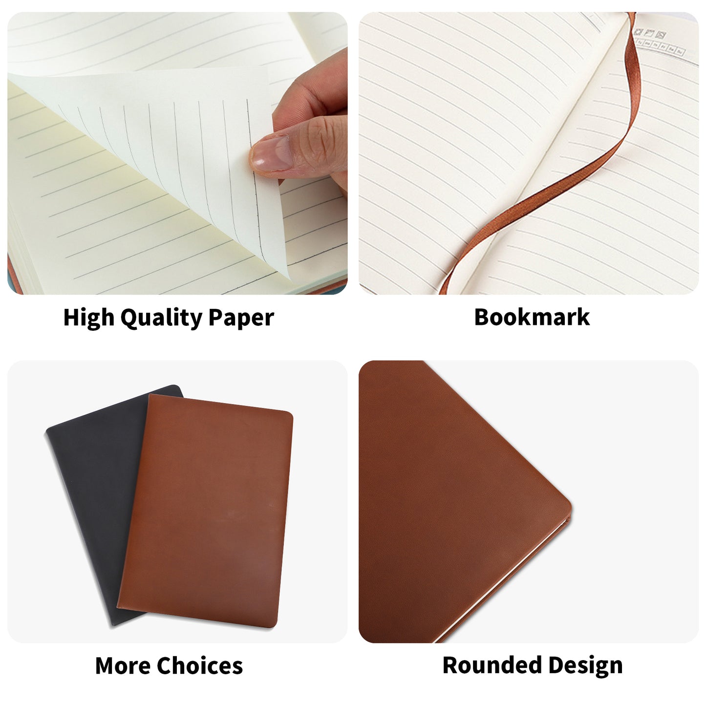 Quote For Christian / Motivation - Engraved Brown Notebook Custom Journals Diary Gift for Friends Family