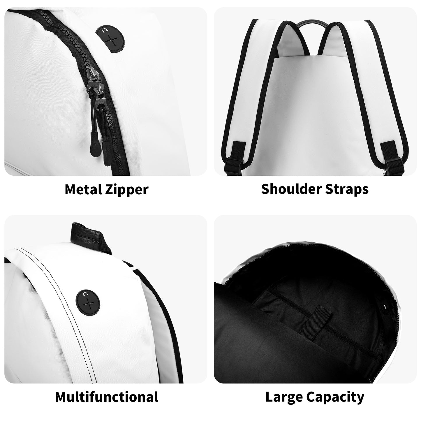 Custom Pet Art Style Checked School Backpack