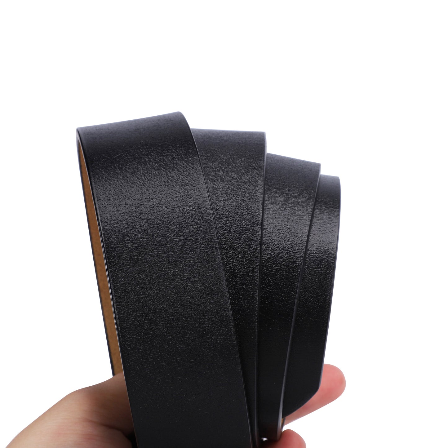 Father's Day - Black Leather Belt Funny Engraved Personalized Gift For Husband Boyfriend