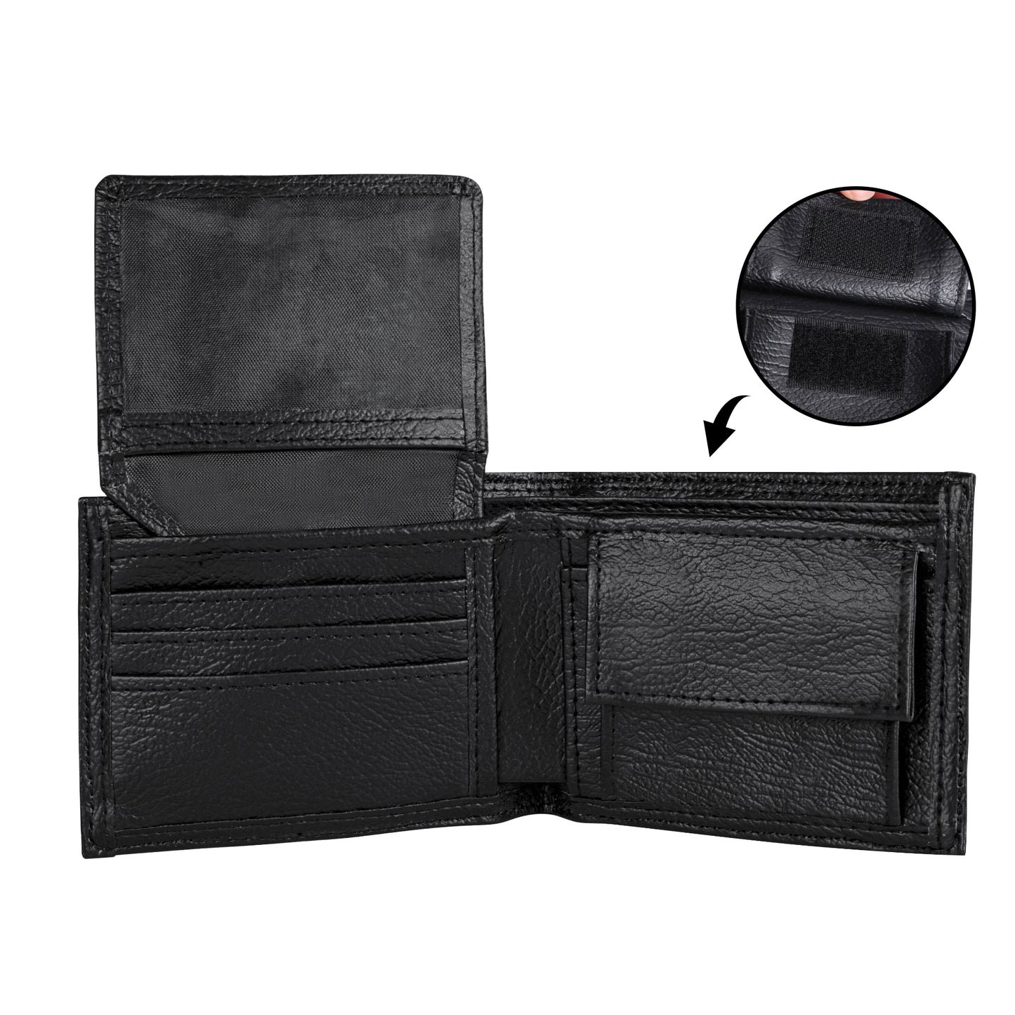 Professional Grandpa Wallet - Personalised Top-Grain Leather Wallet Paper Folded Wallet