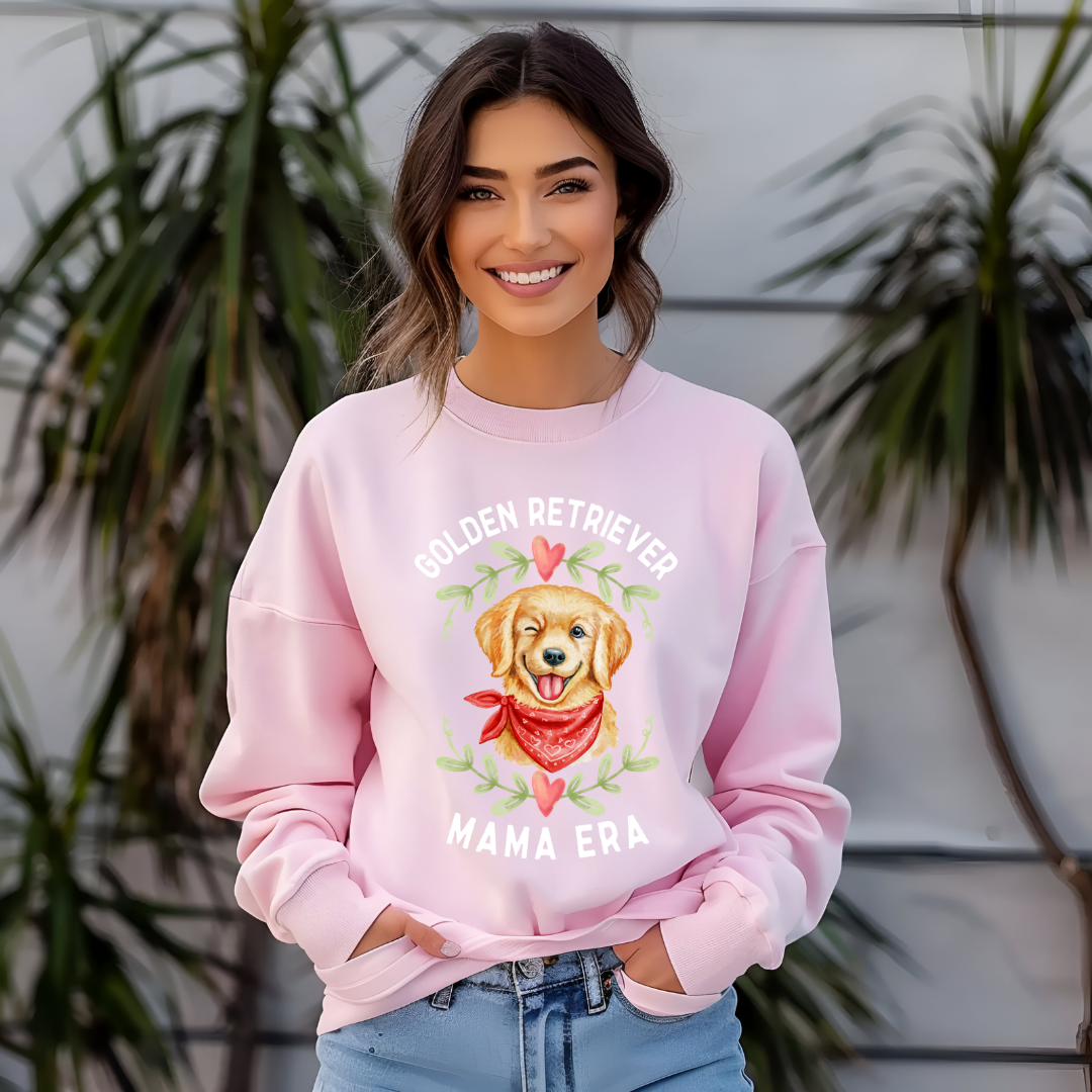 Golden Retriever Mom Era Sweatshirt - furevermama