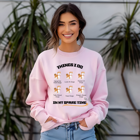 Things I Do In My Spare Time Unisex Heavy Blend™ Crewneck Sweatshirt - furevermama