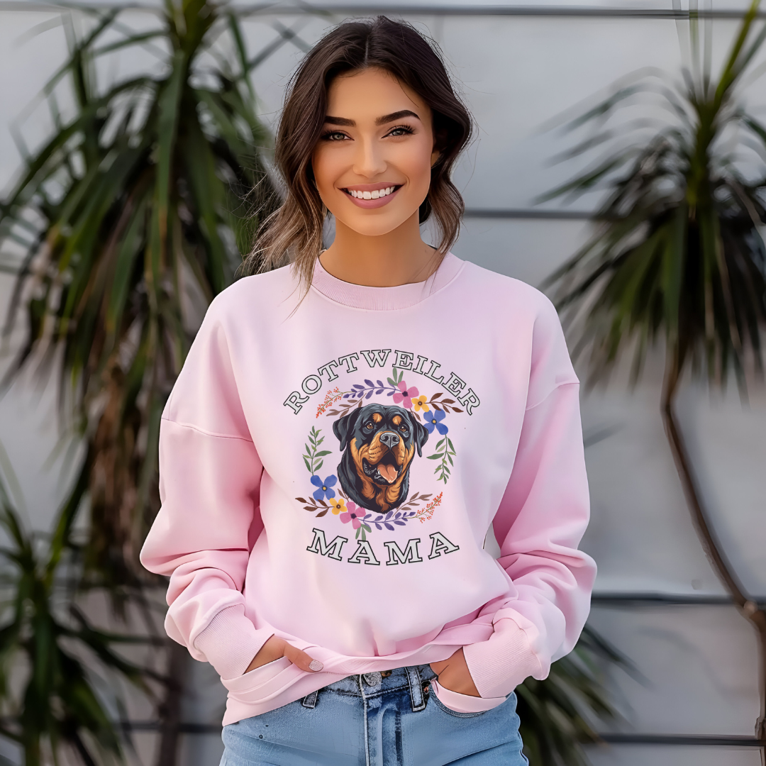 Rottweiler Mama Sweatshirt - furevermama