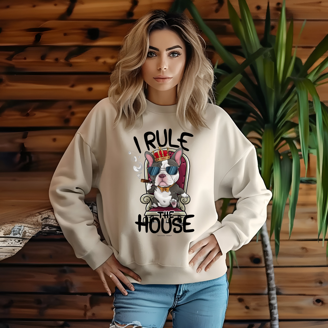 Frenchie Ruler Sweatshirt - furevermama