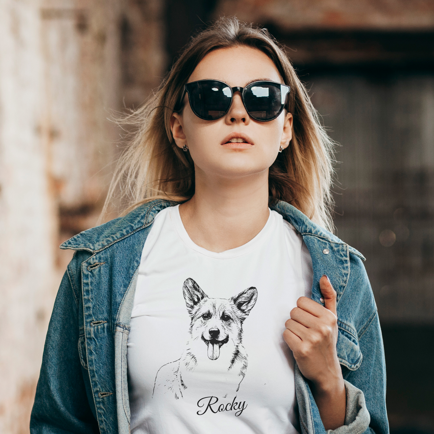 Custom Pet Sketch Unisex T-Shirt - Comfort Color - furevermama