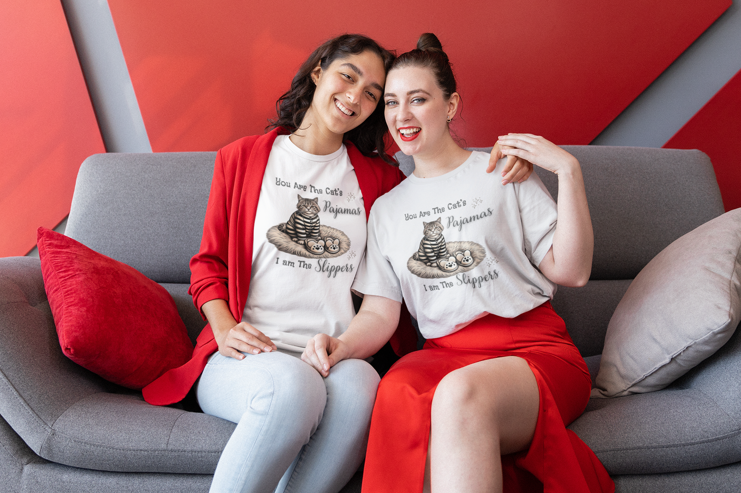 You Are The Cat's Pajamas Unisex T-Shirt - furevermama