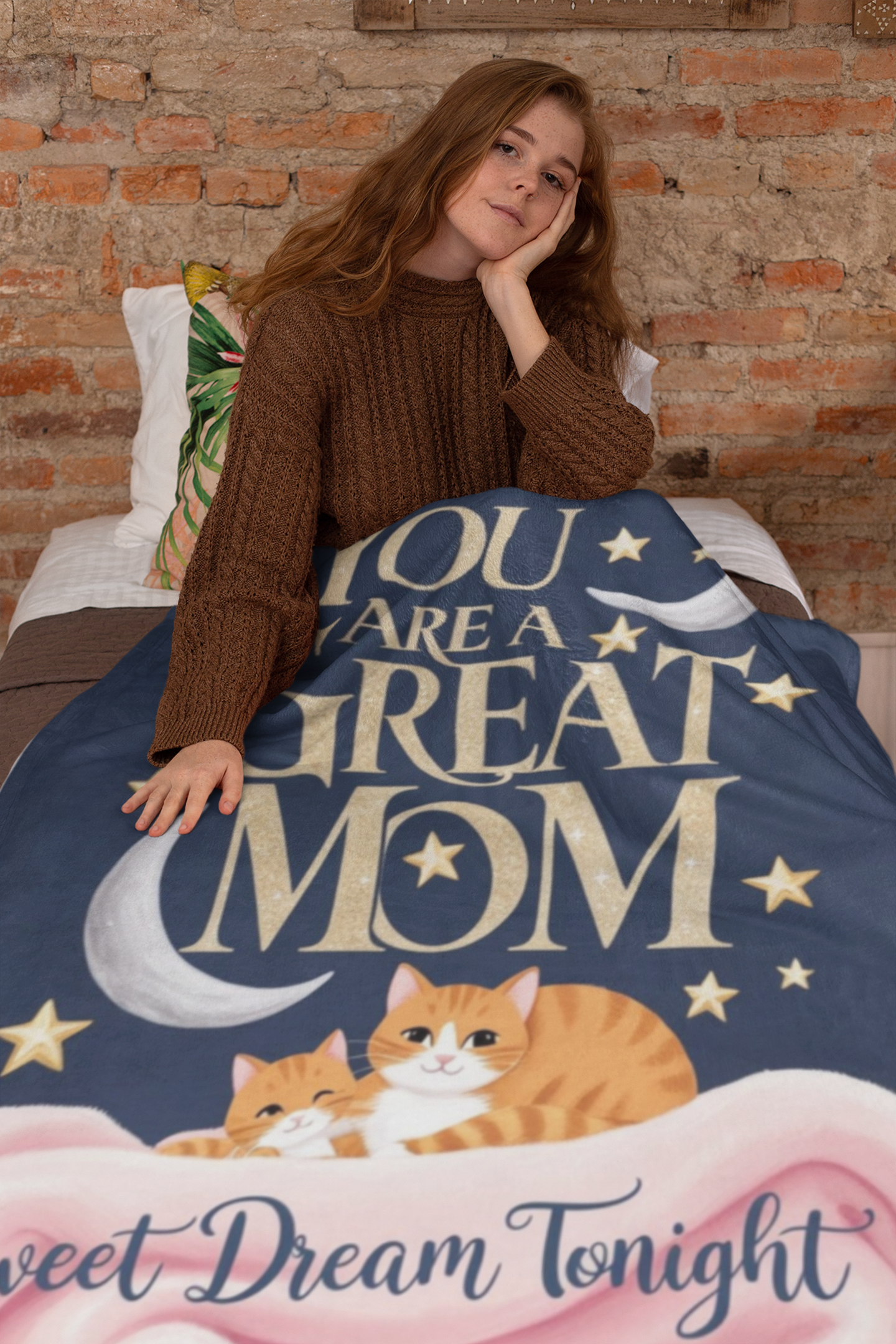 You Are A Great Mom Velveteen Plush Blanket - furevermama