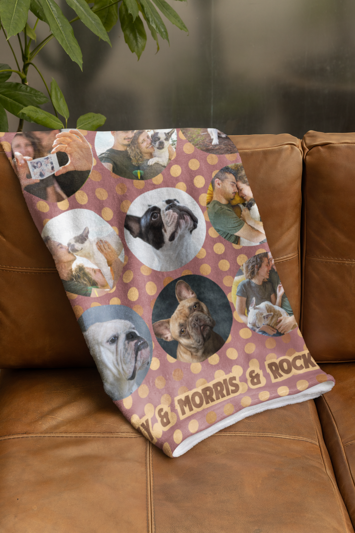 Custom Photo "Modern Style" Velveteen Plush Blanket - furevermama
