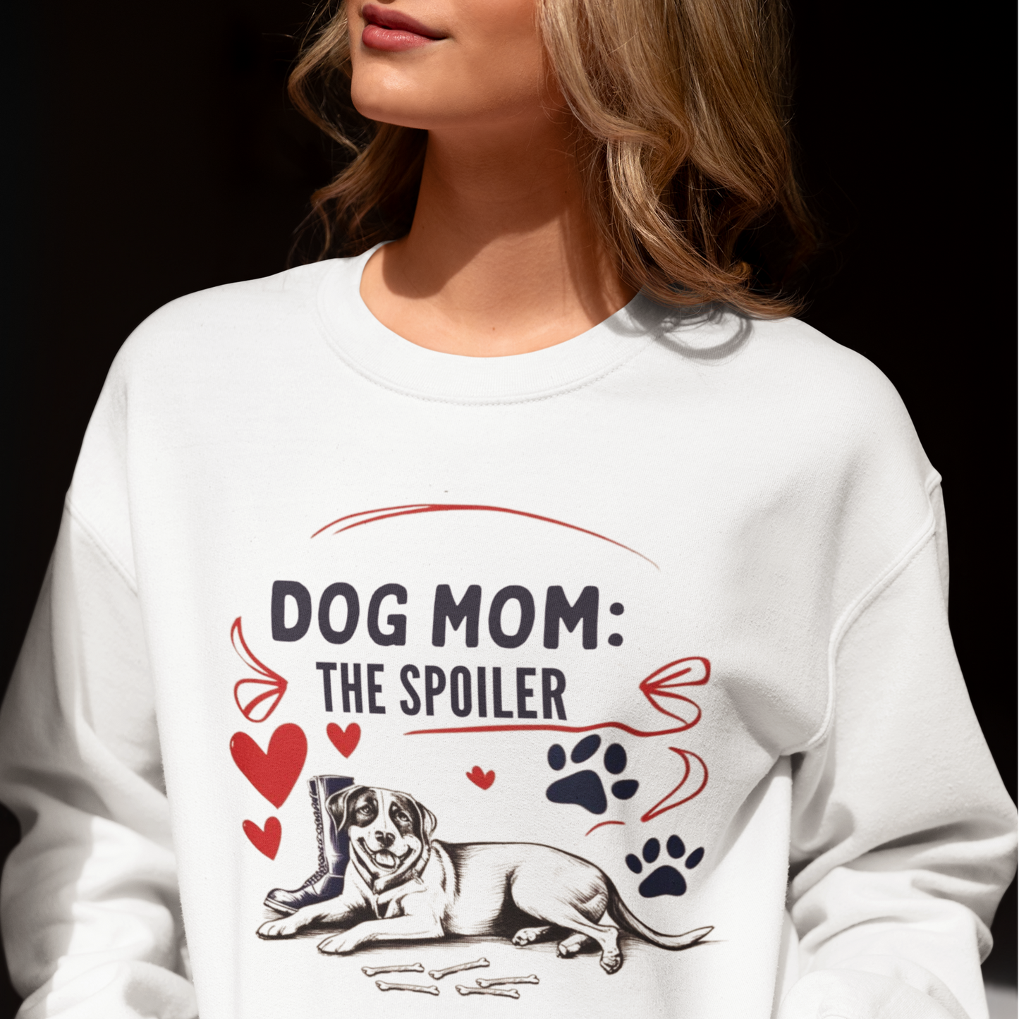 Dog Mom The Spoiler Sweatshirt - furevermama