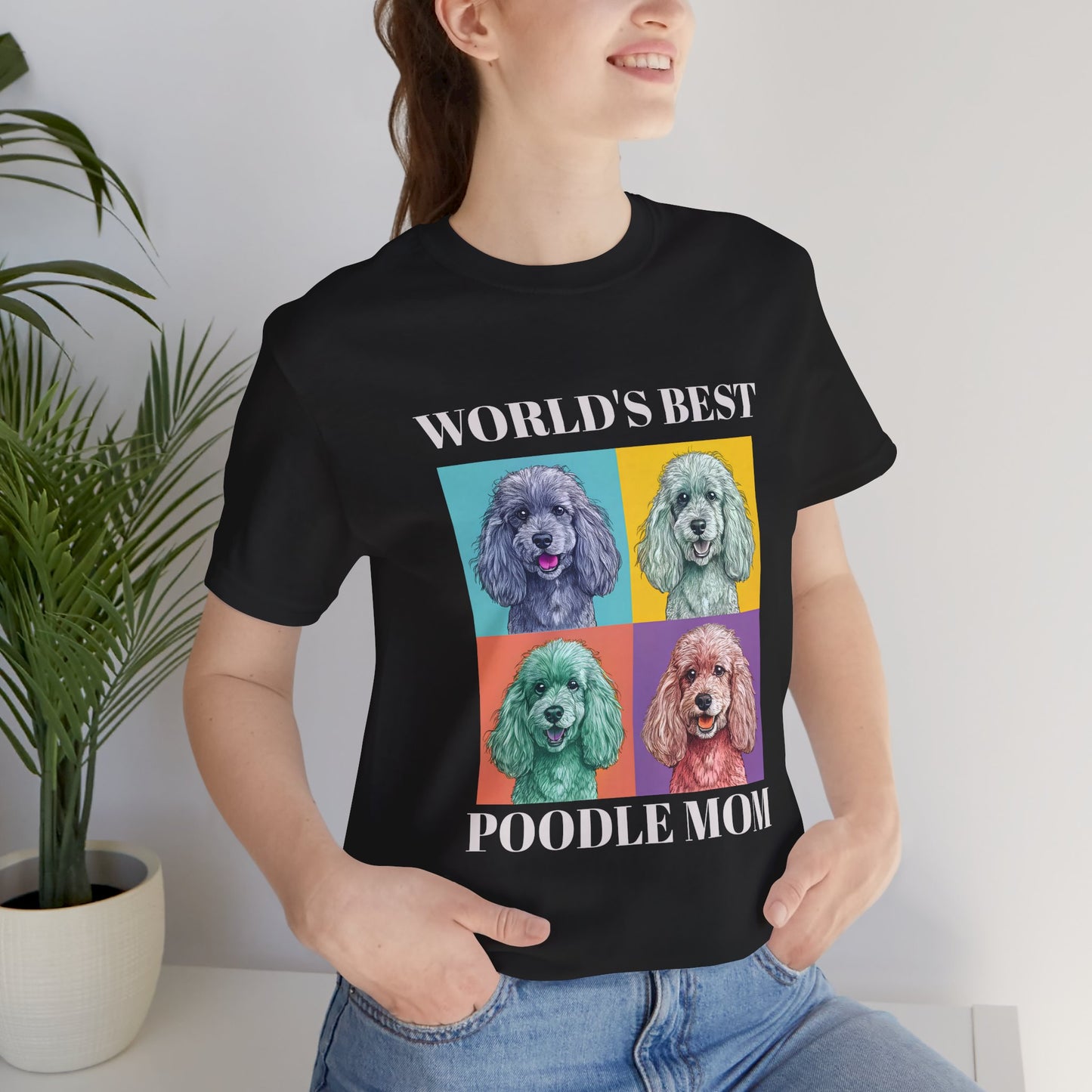 Poodle Color My Life T-Shirt - furevermama