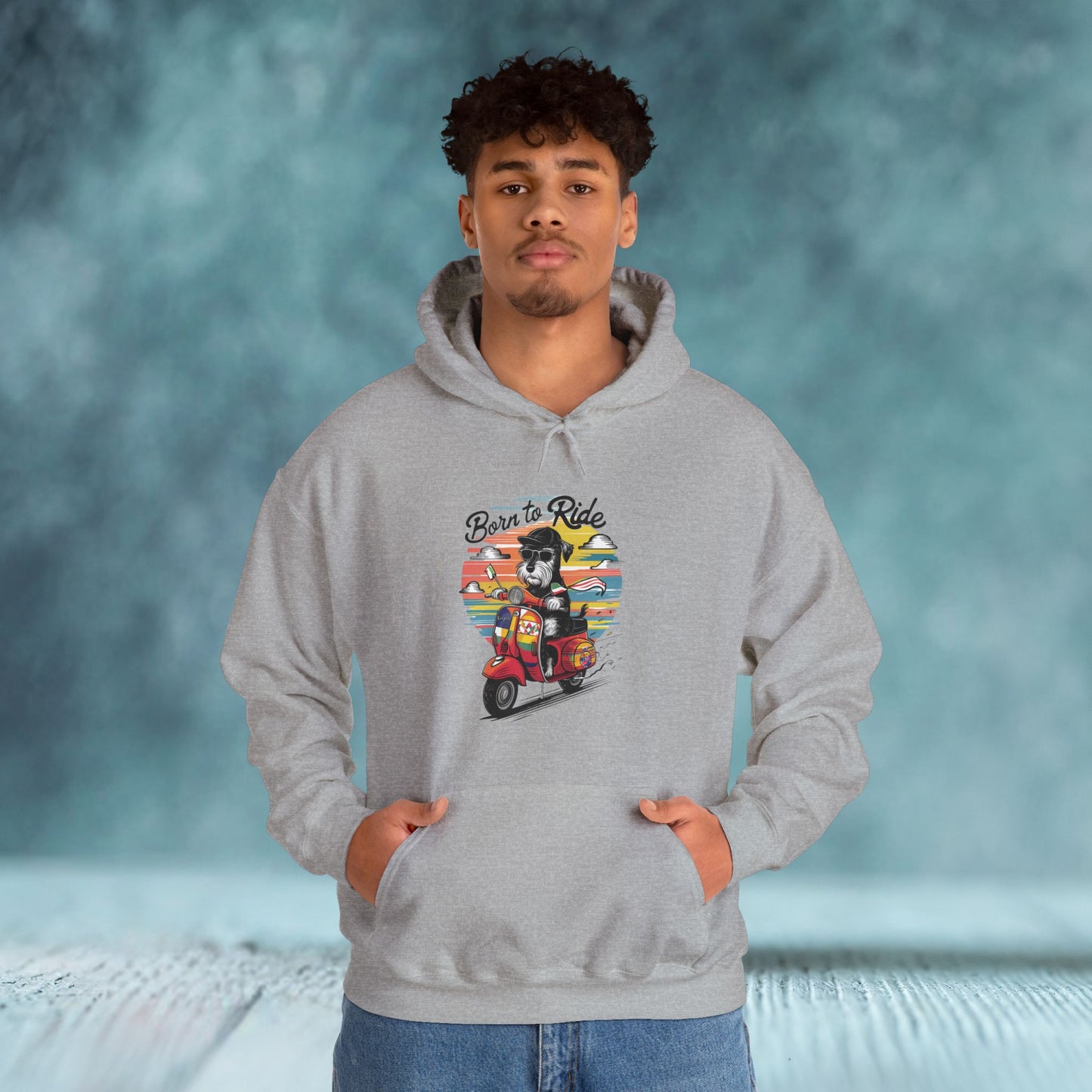 Born To Ride Dog Lover Hoodie - furevermama