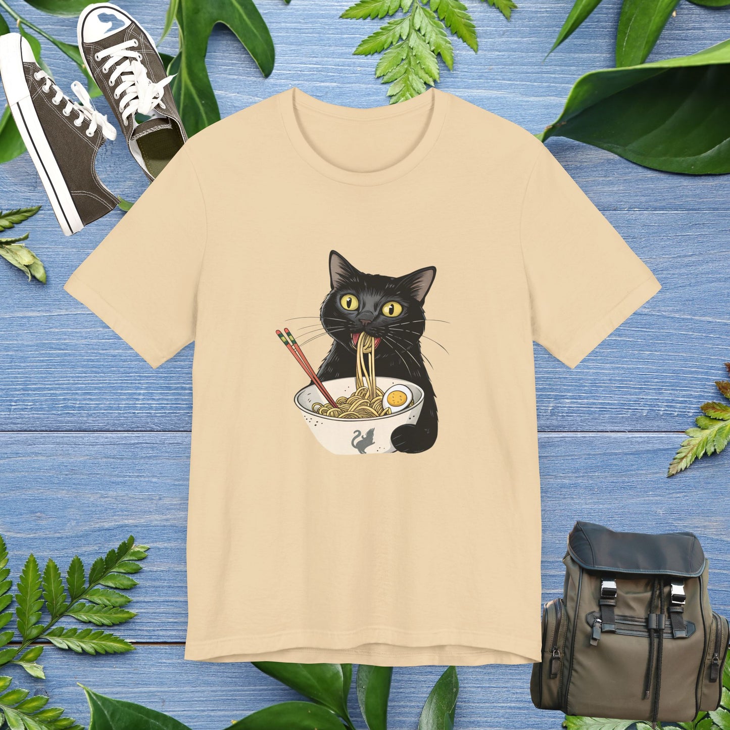 Cat Eating My Ramen T-Shirt - furevermama