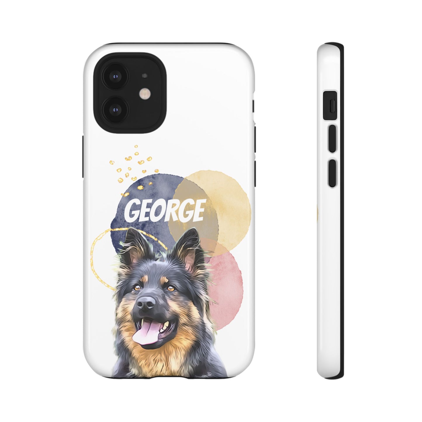 Custom Pet Portrait Phone Case, Watercolor Edition - furevermama