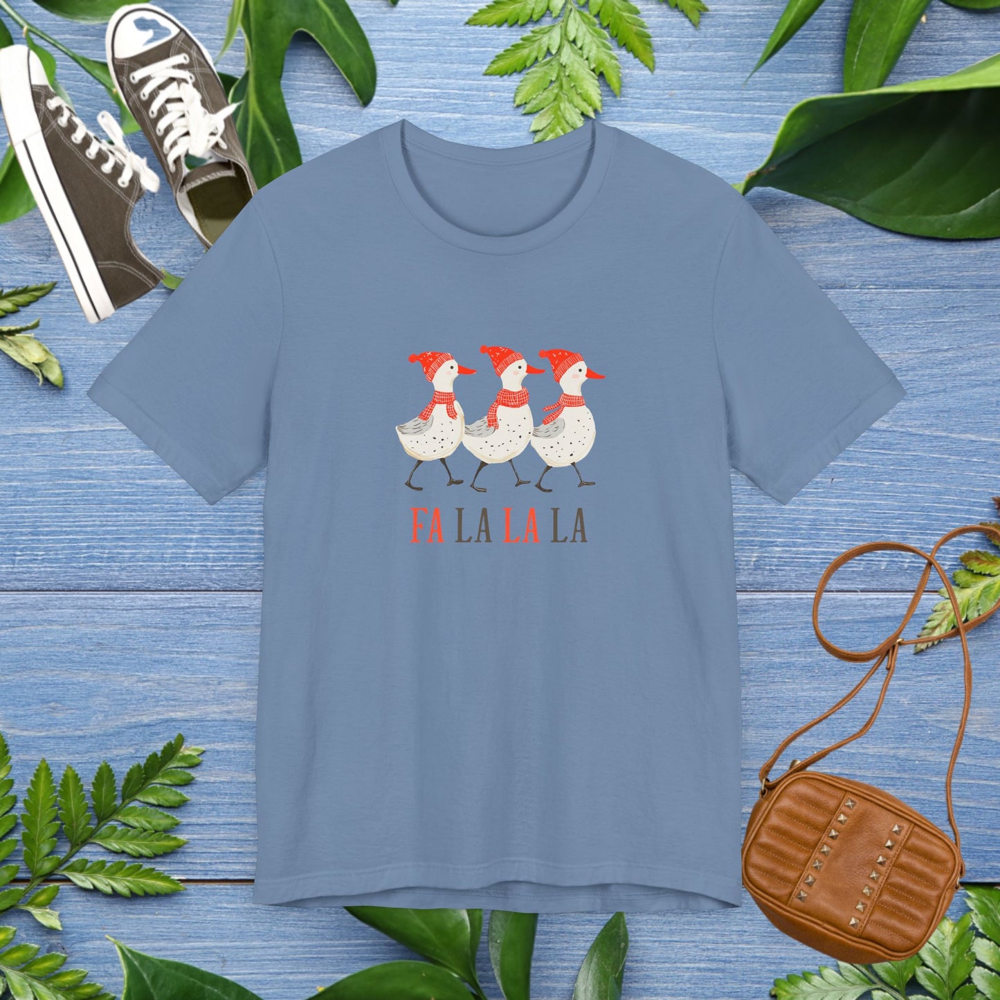 Christmas Ducks Unisex Tee - FALAFALA Design - furevermama