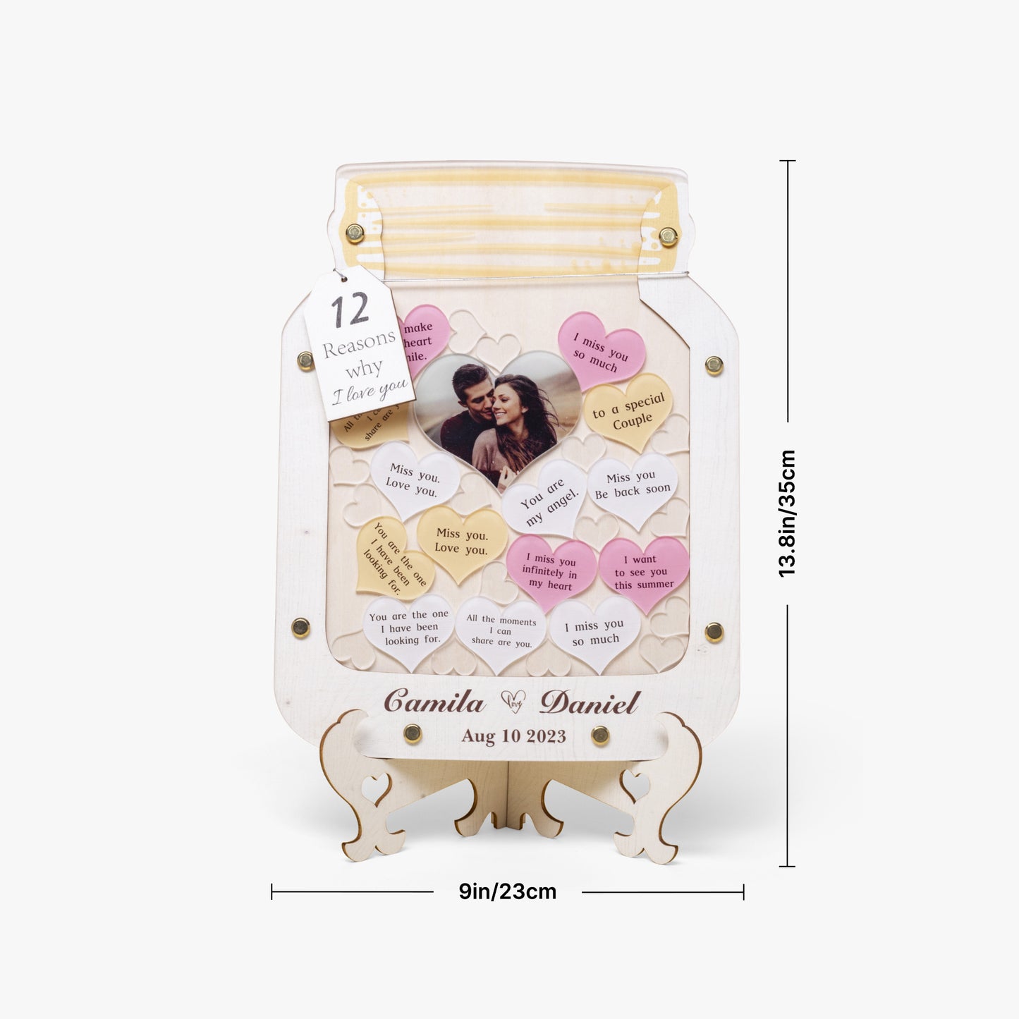 Personalised Reward Jar : 12 Reasons To Appreciate - furevermama