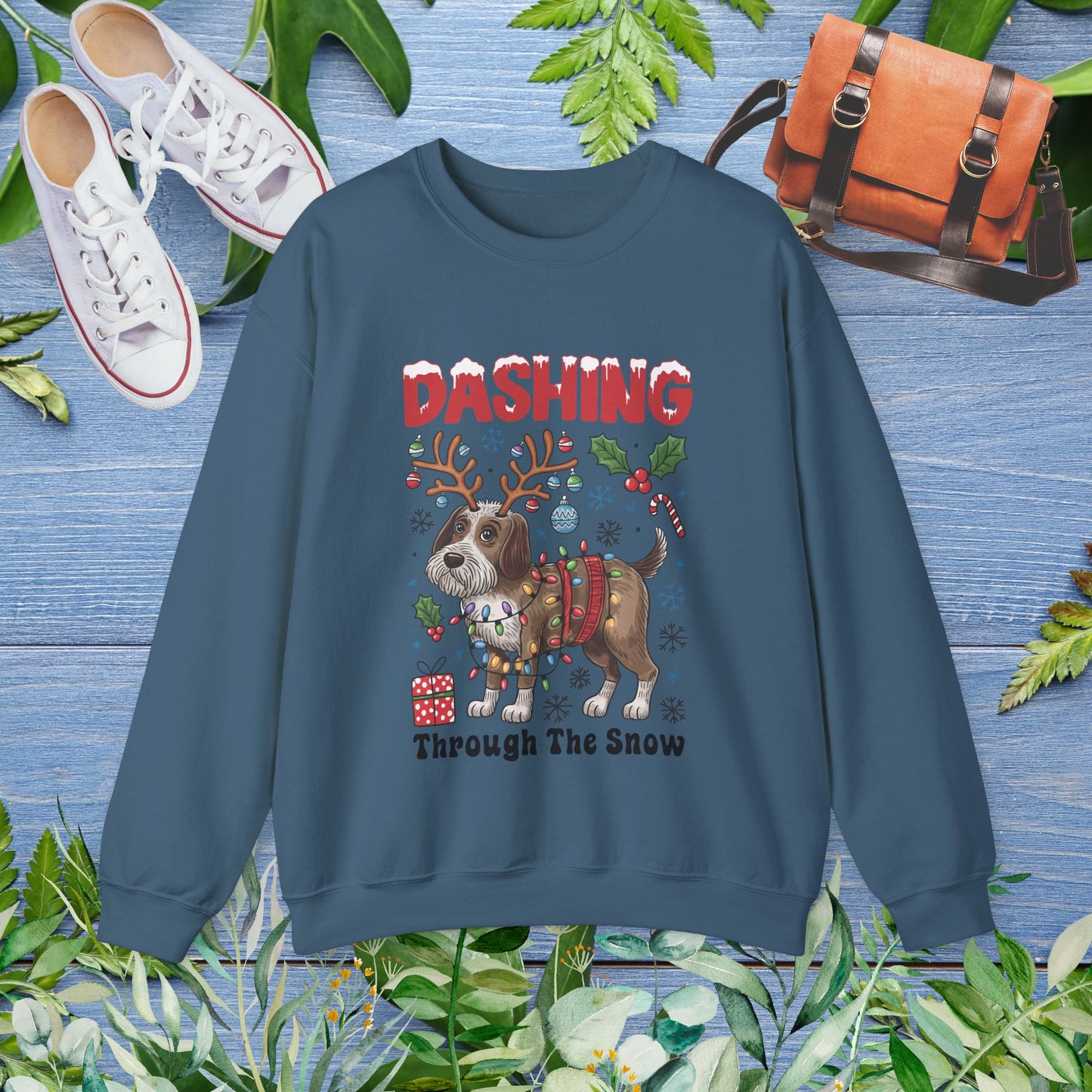 Dashing Through the Snow Unisex Sweatshirt - furevermama