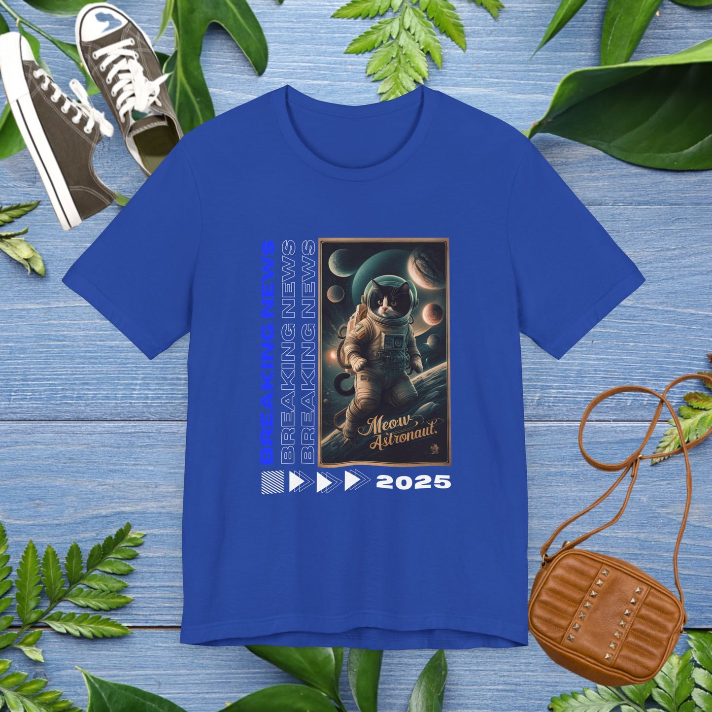 Astronaut Breaking News Unisex T-Shirt - furevermama