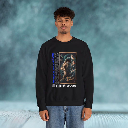 Astronaut Breaking News Unisex Sweatshirt - furevermama