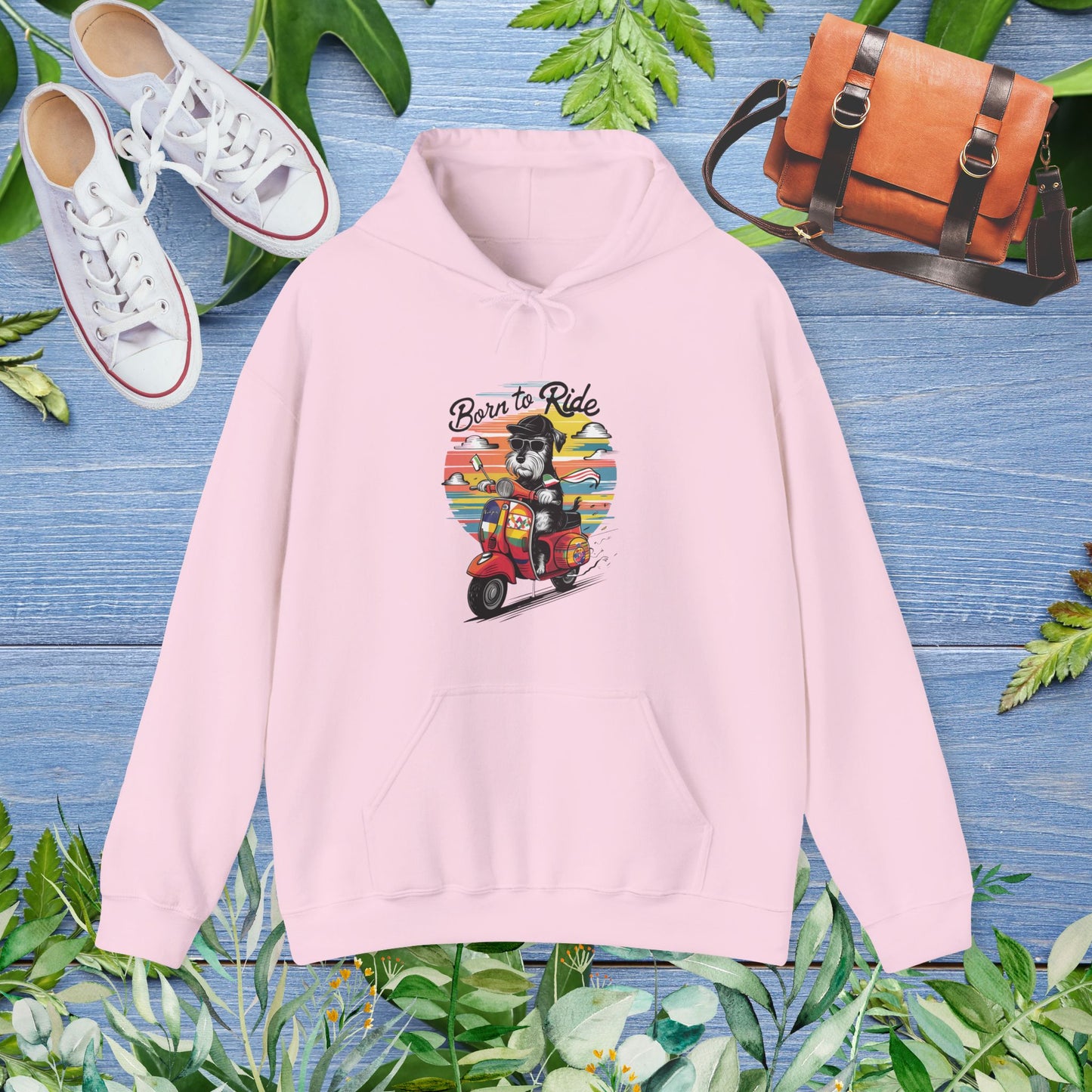 Born To Ride Dog Lover Hoodie - furevermama